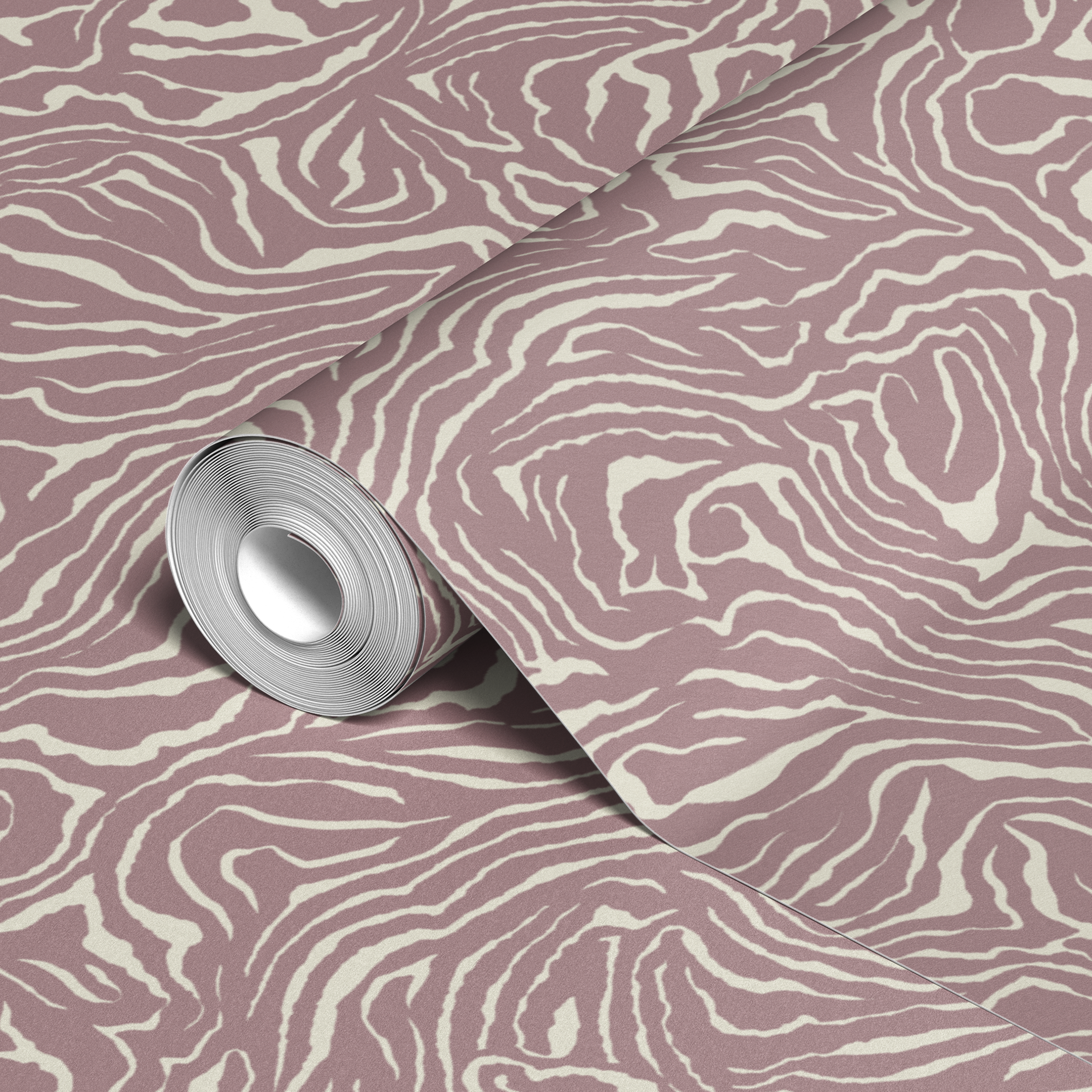 wallpaper roll closeup mockup