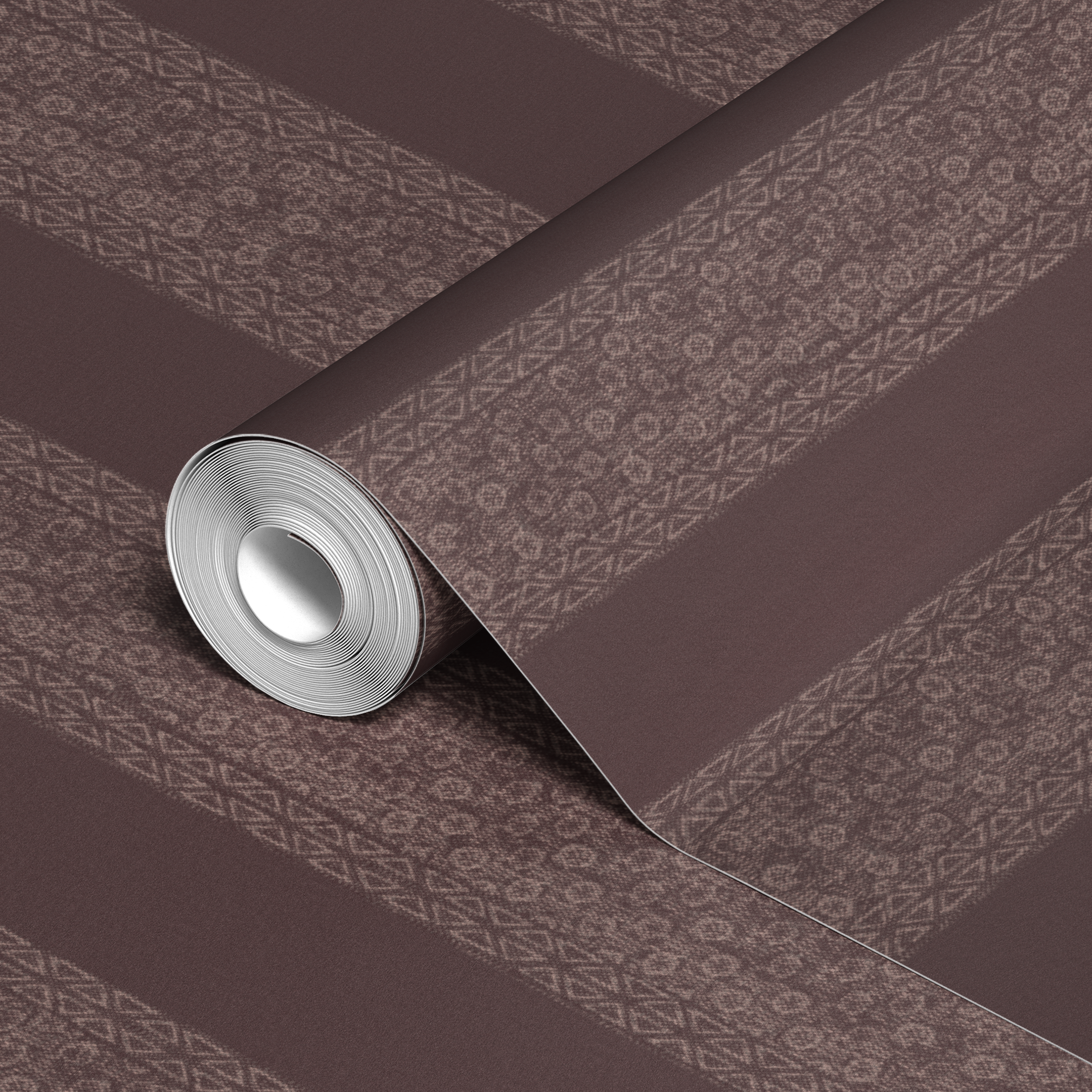 wallpaper roll closeup mockup