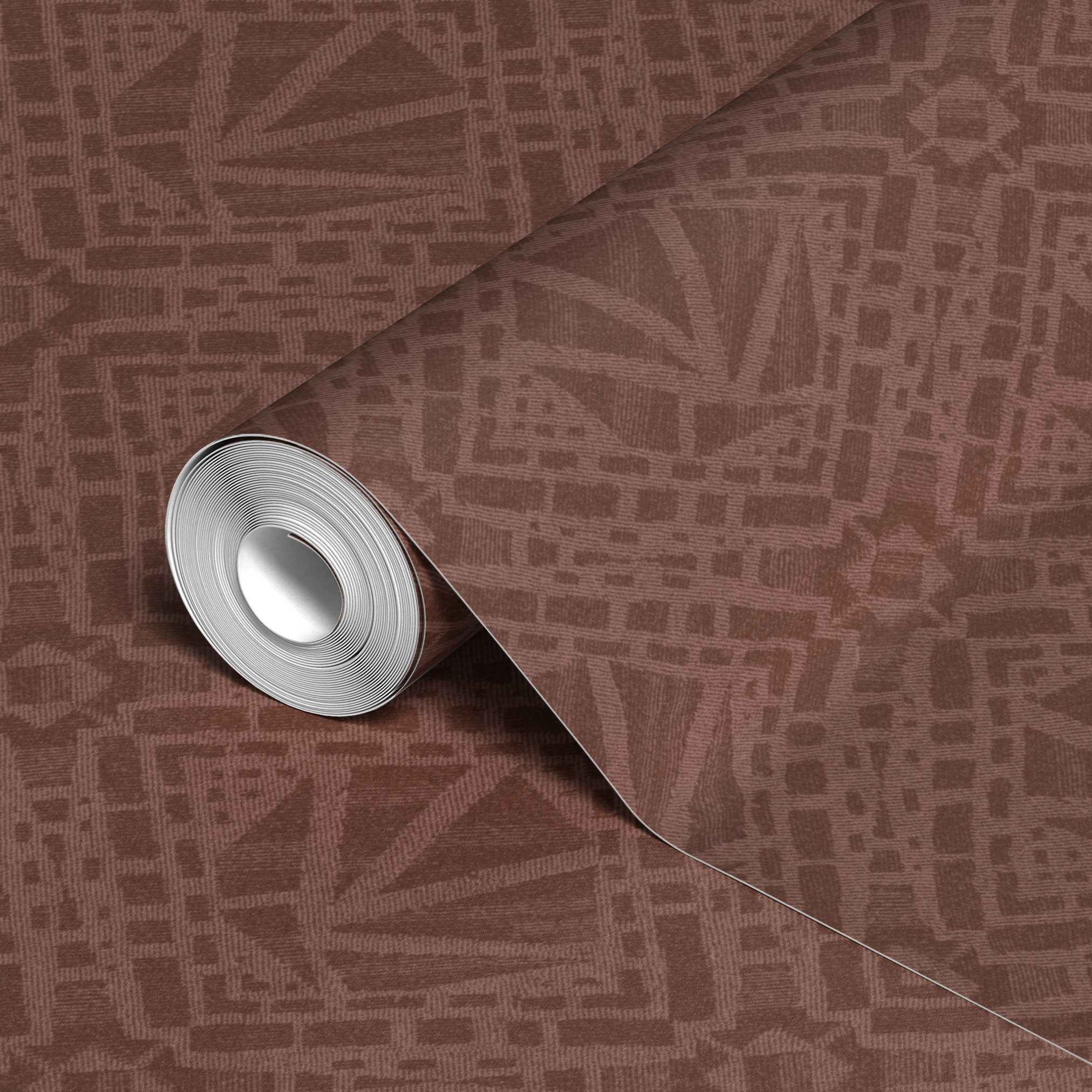 wallpaper roll closeup mockup