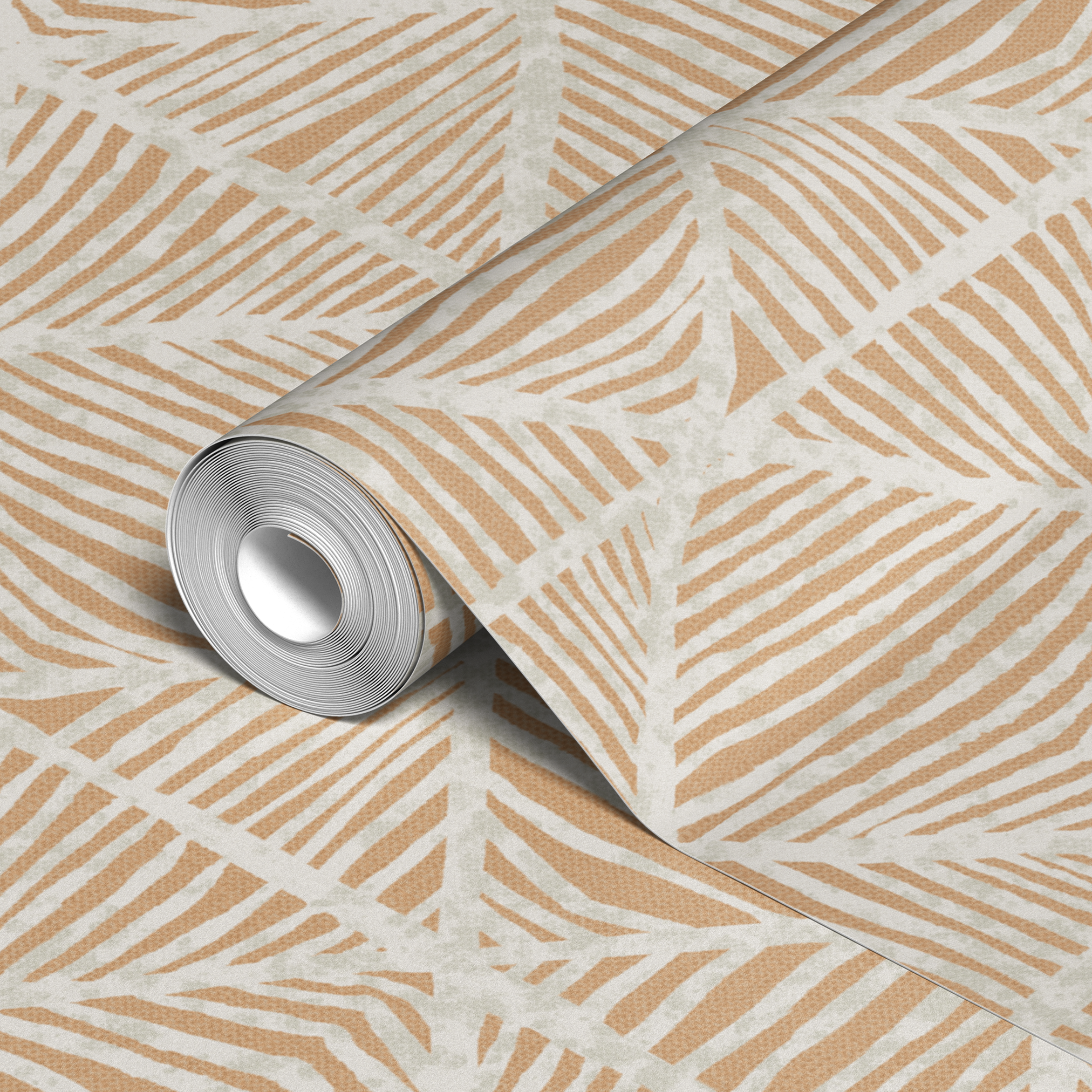 wallpaper roll closeup mockup