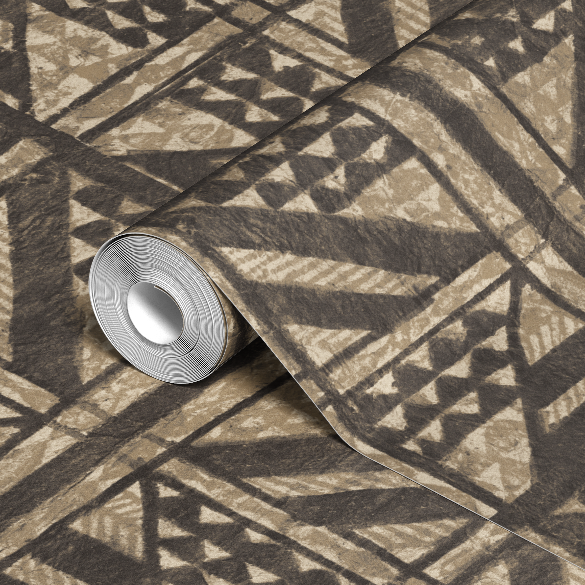 wallpaper roll closeup mockup