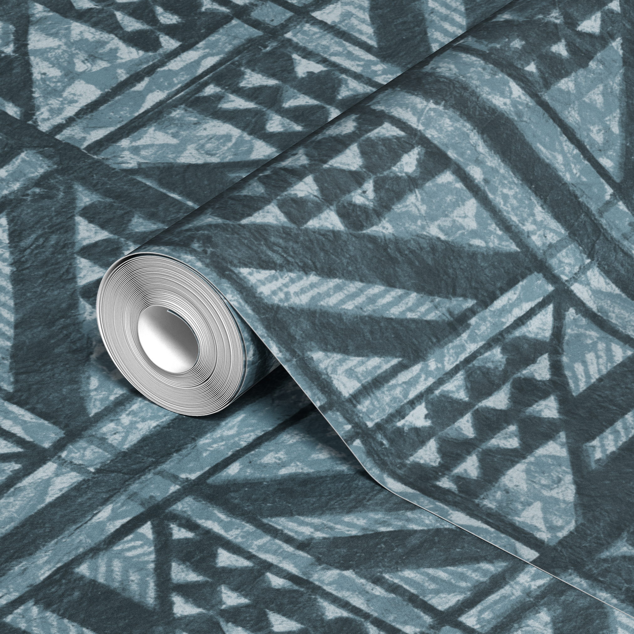wallpaper roll closeup mockup