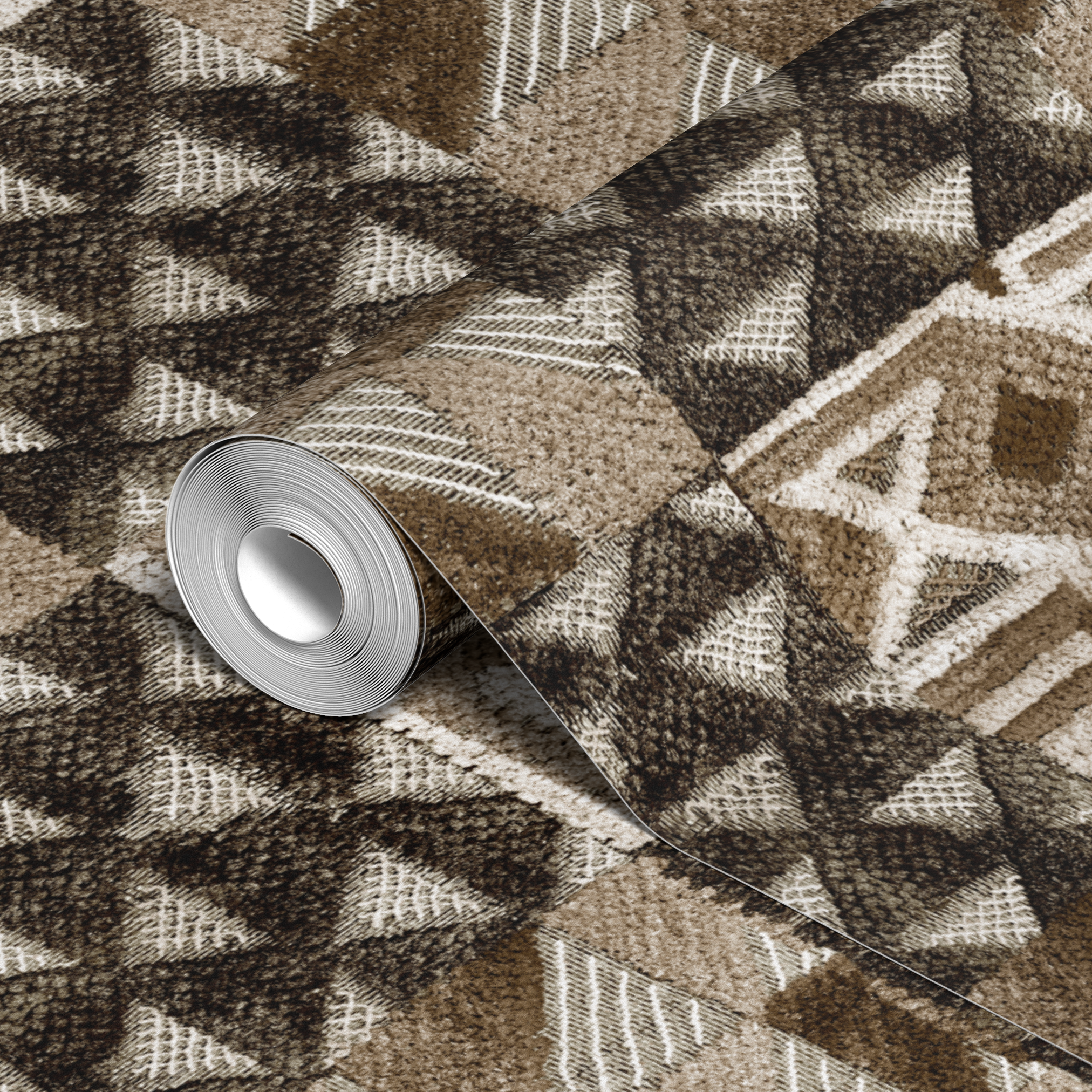 wallpaper roll closeup mockup