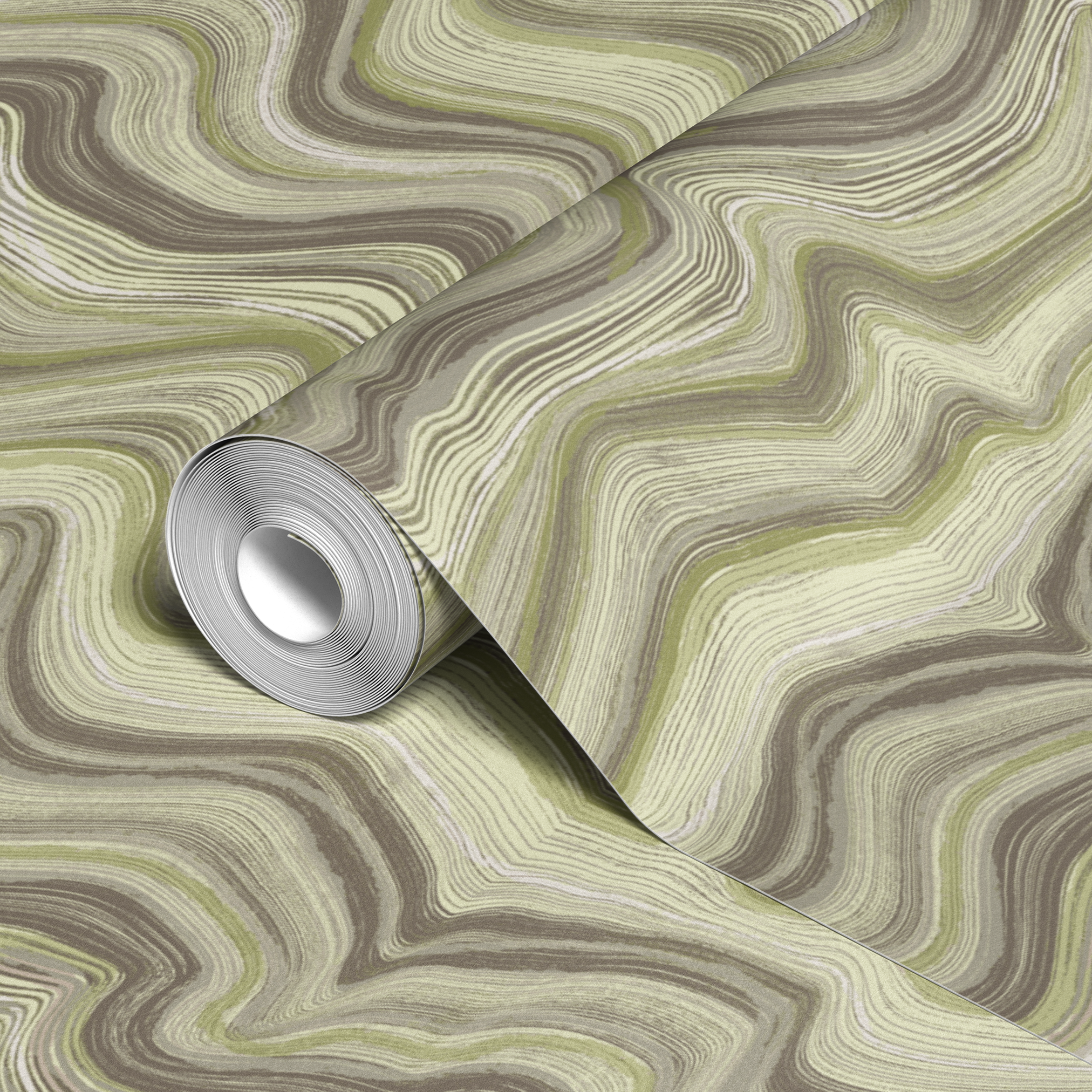 wallpaper roll closeup mockup