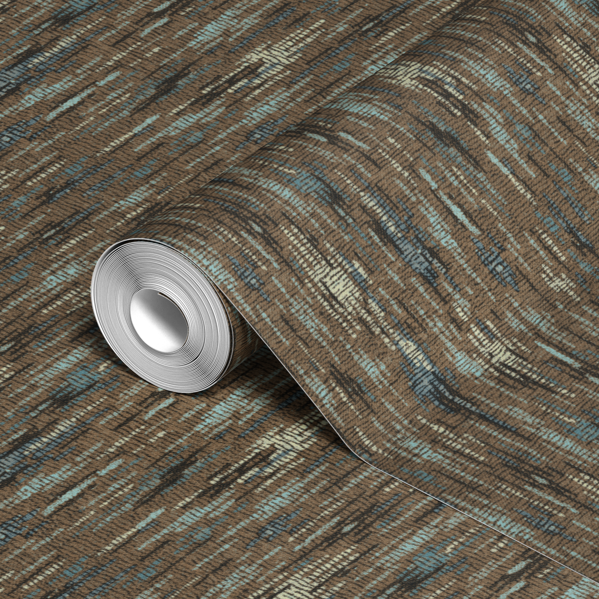 wallpaper roll closeup mockup