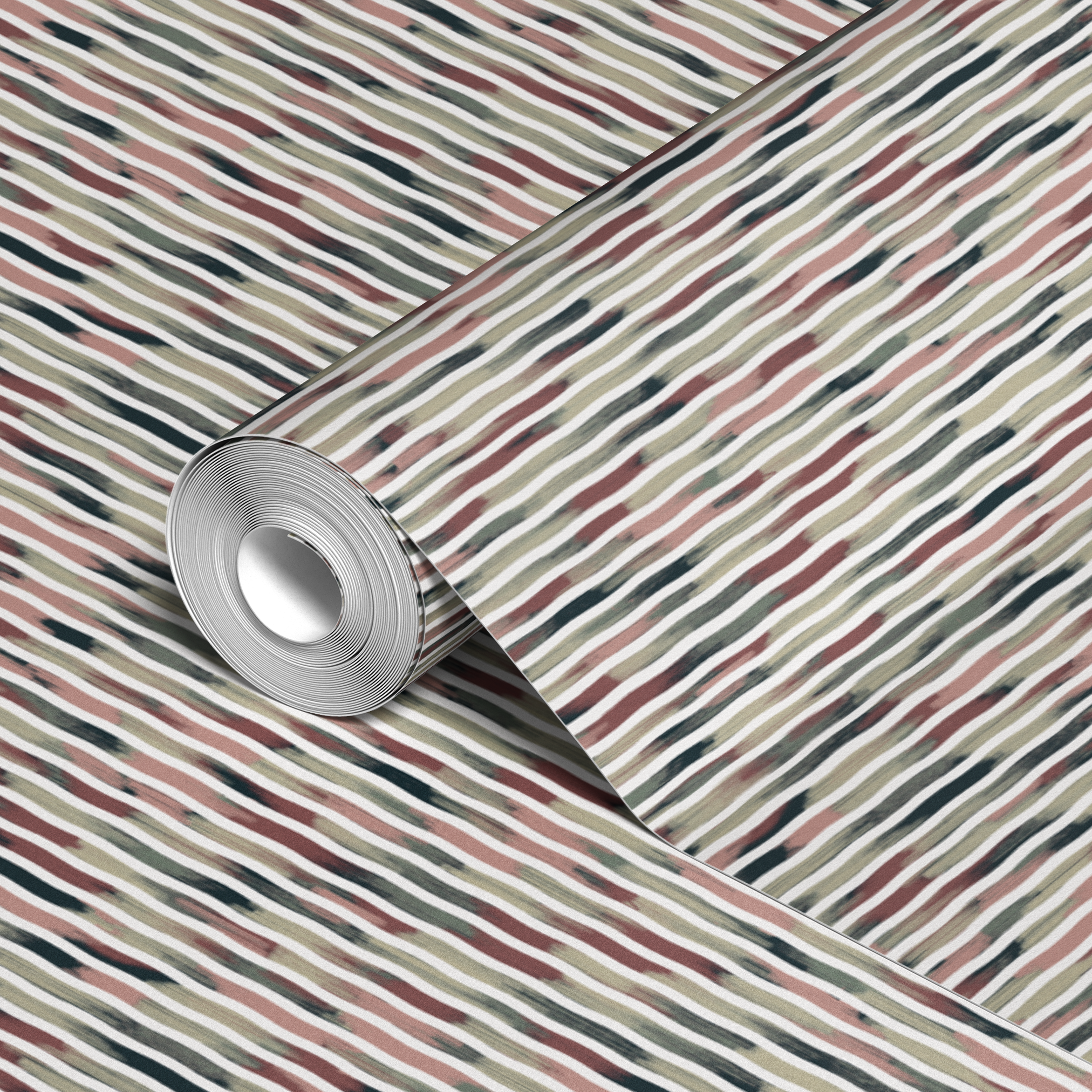 wallpaper roll closeup mockup