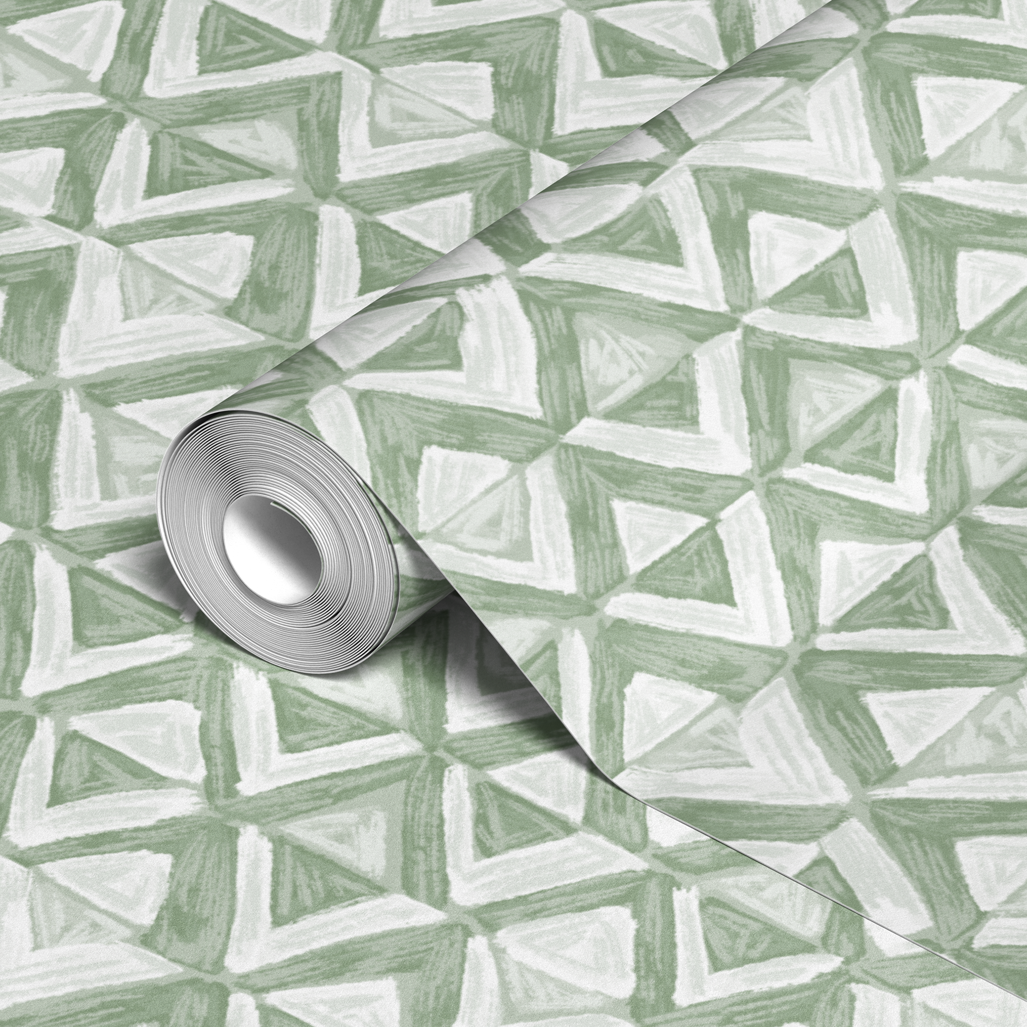 wallpaper roll closeup mockup