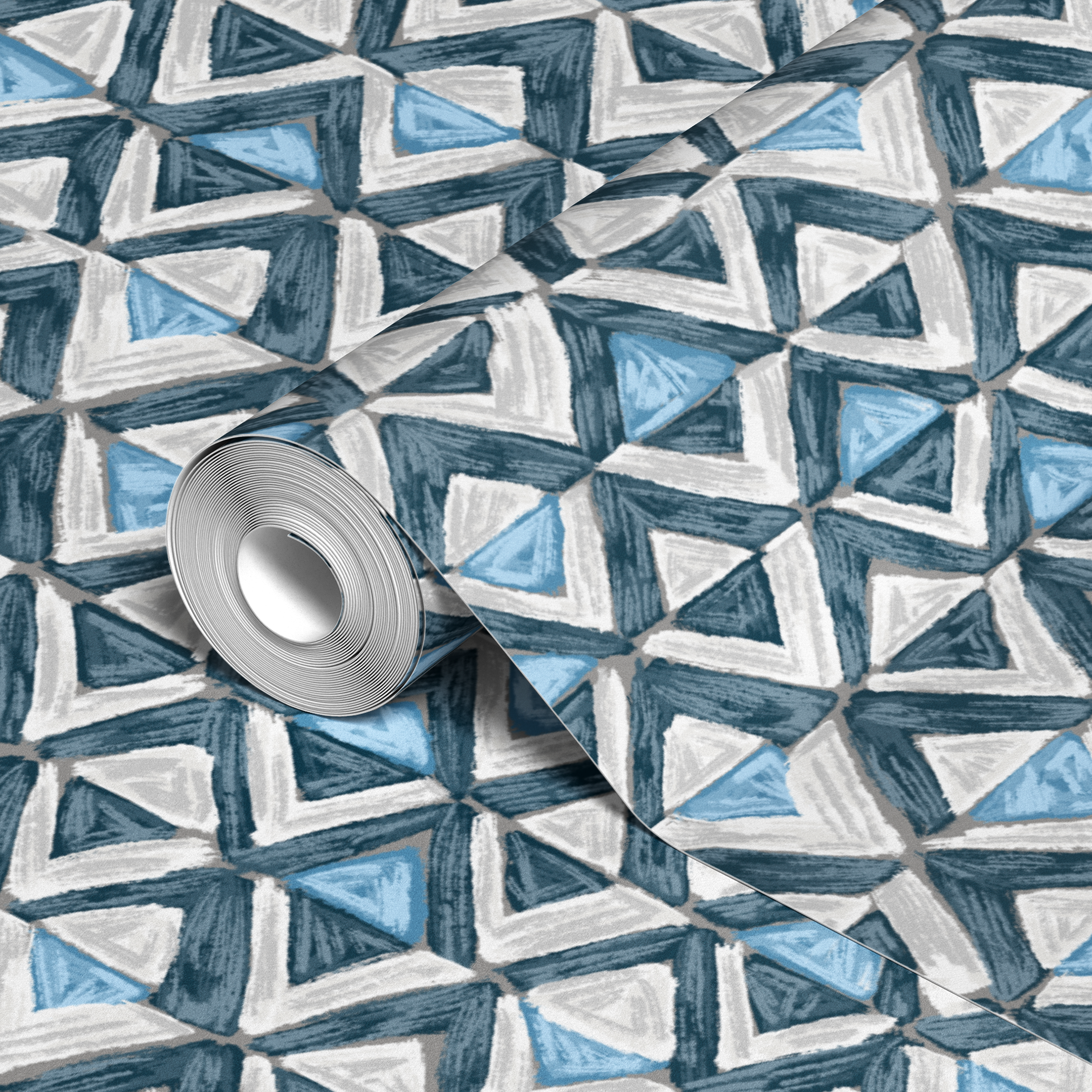 wallpaper roll closeup mockup