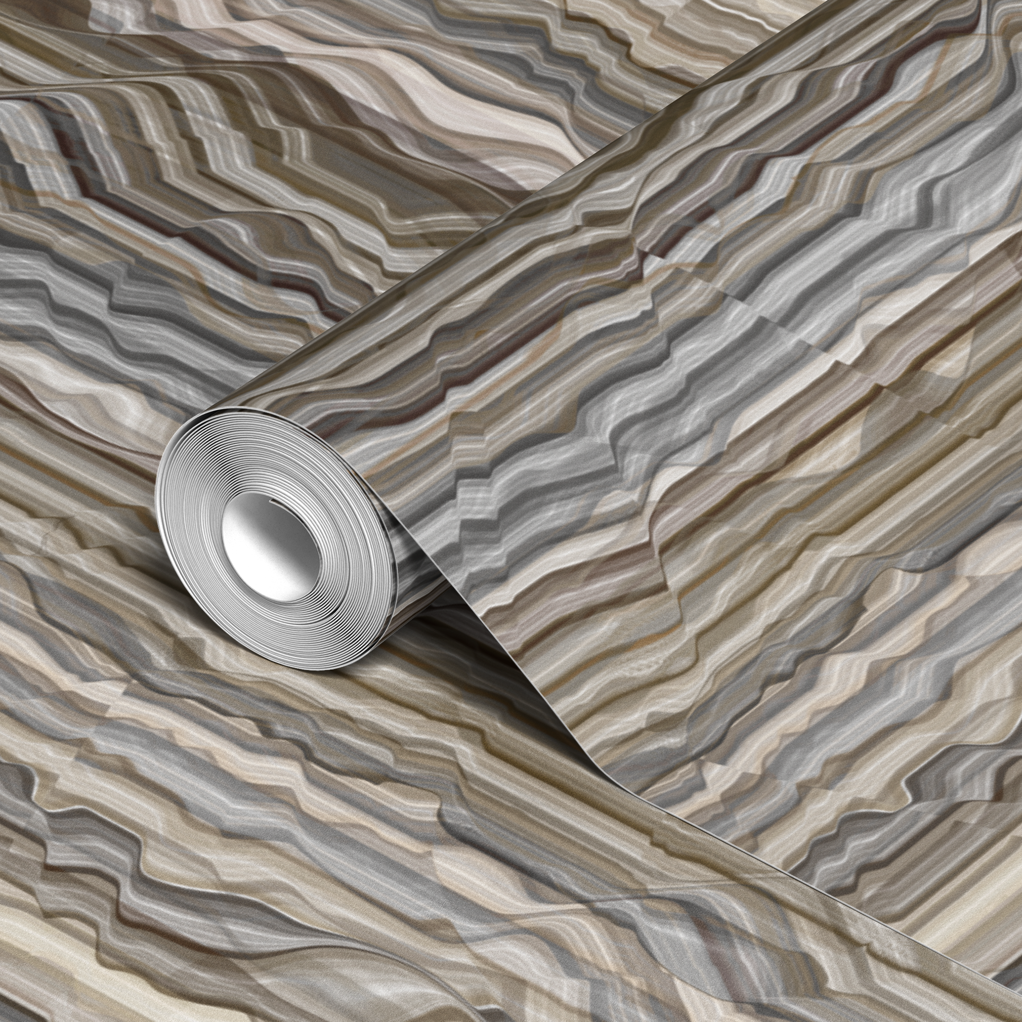 wallpaper roll closeup mockup