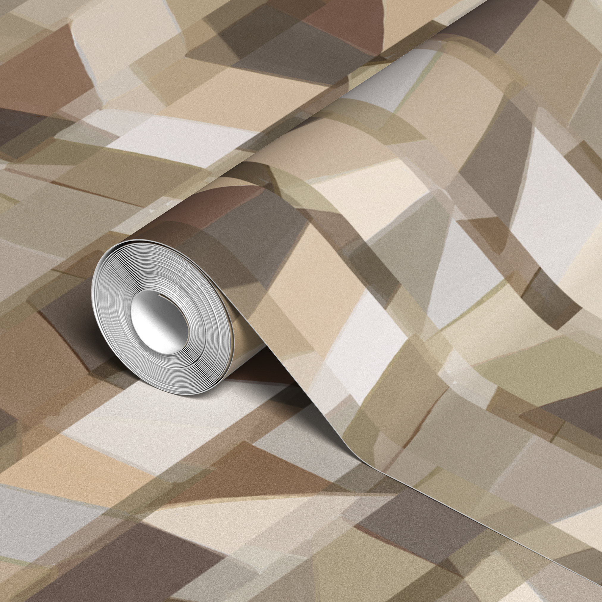 wallpaper roll closeup mockup