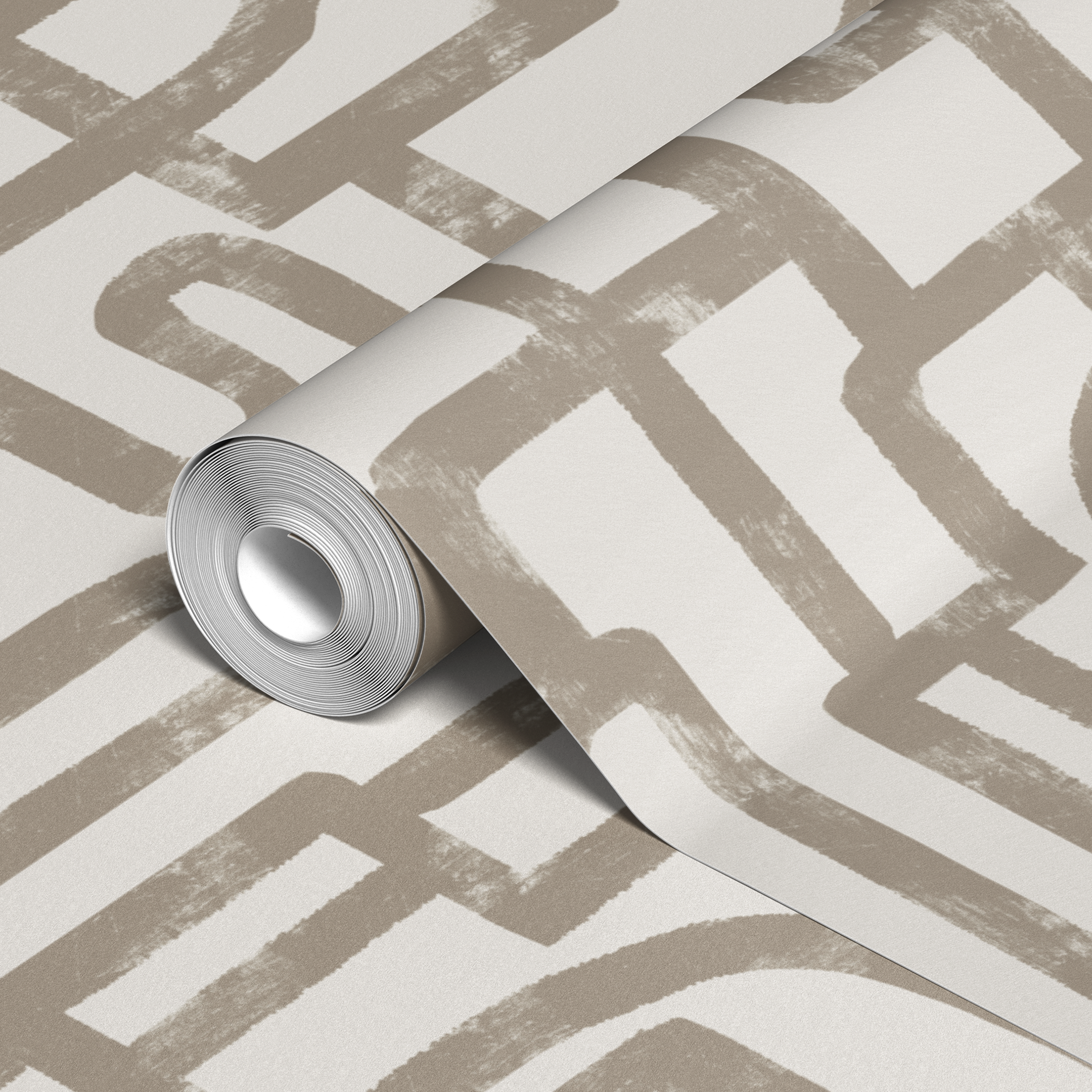 wallpaper roll closeup mockup