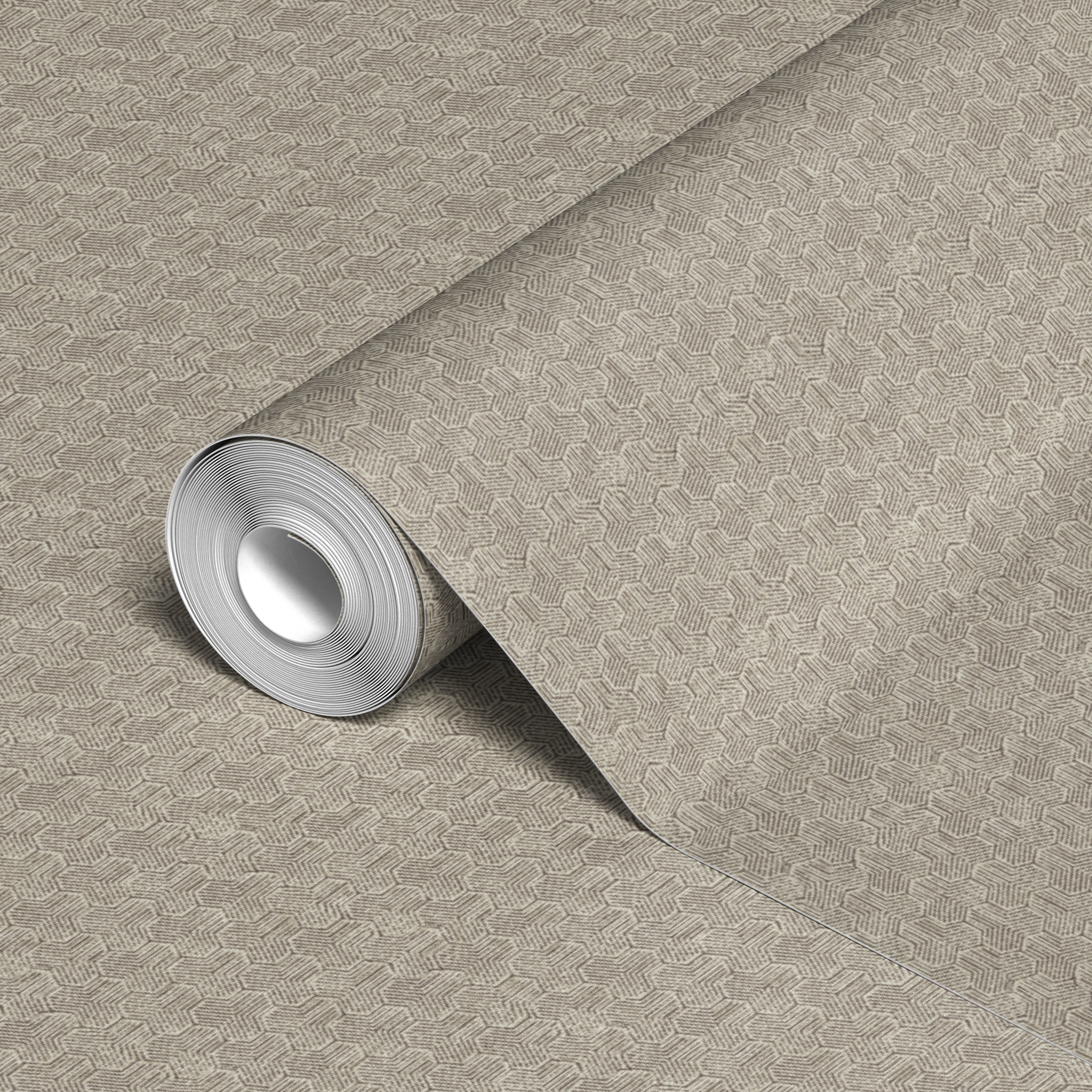 wallpaper roll closeup mockup
