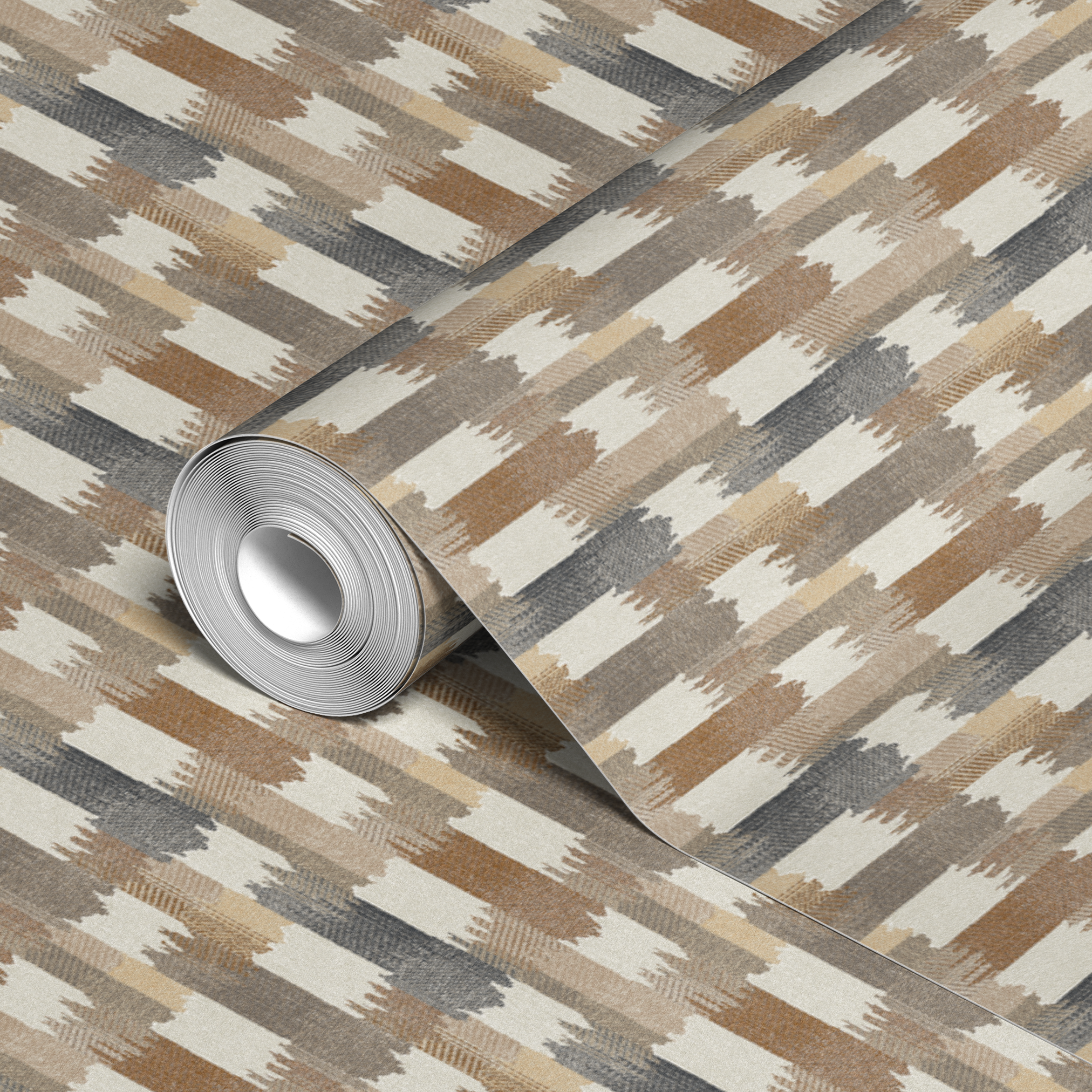 wallpaper roll closeup mockup