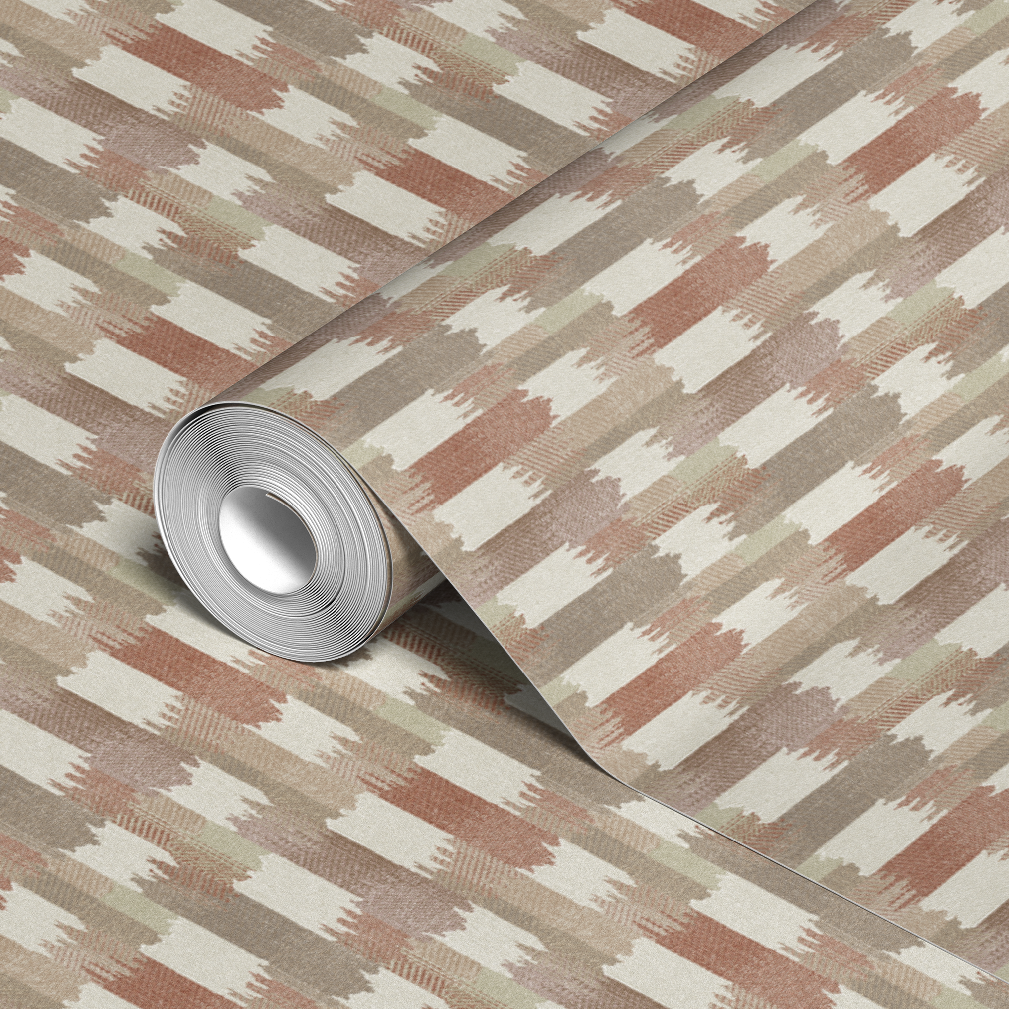 wallpaper roll closeup mockup