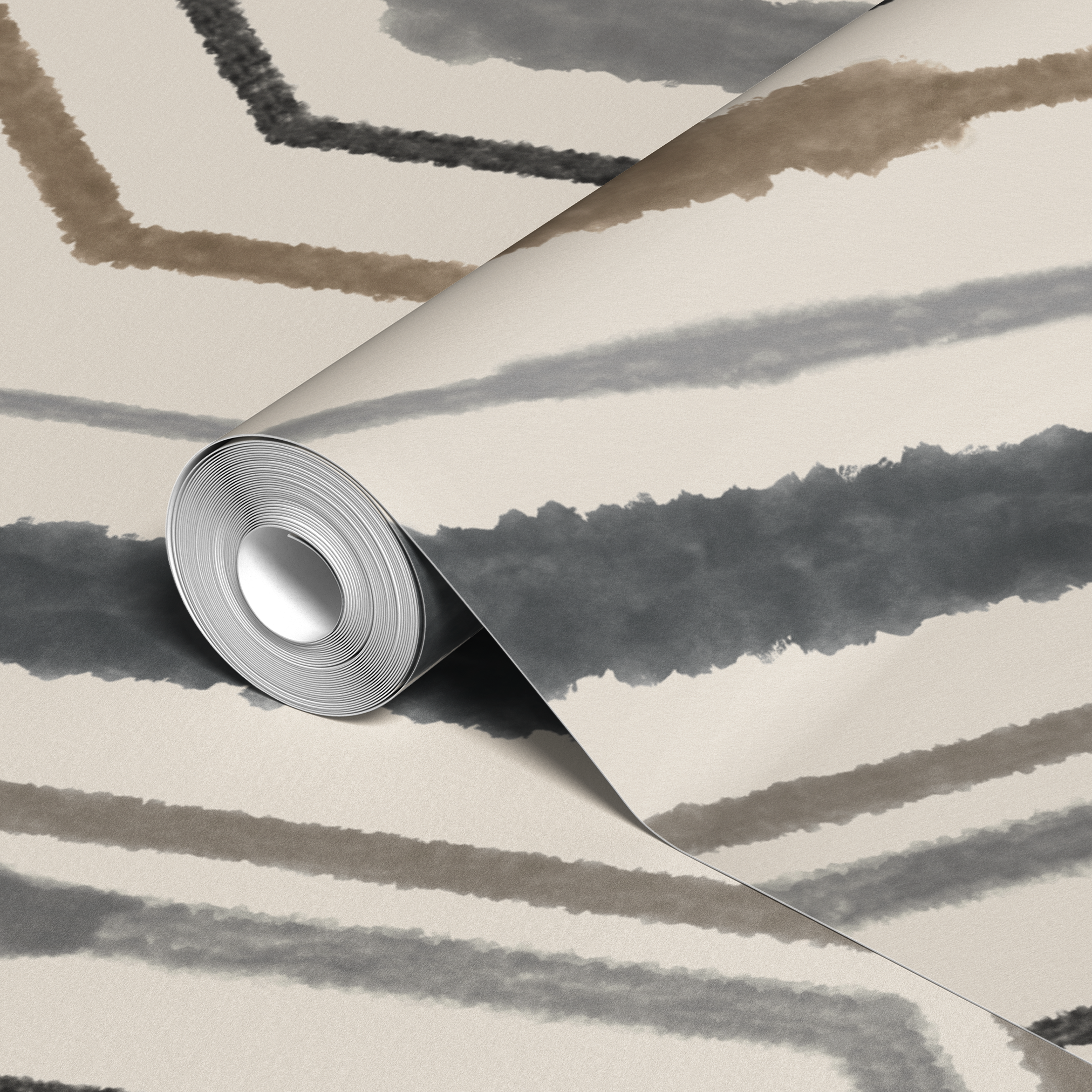 wallpaper roll closeup mockup