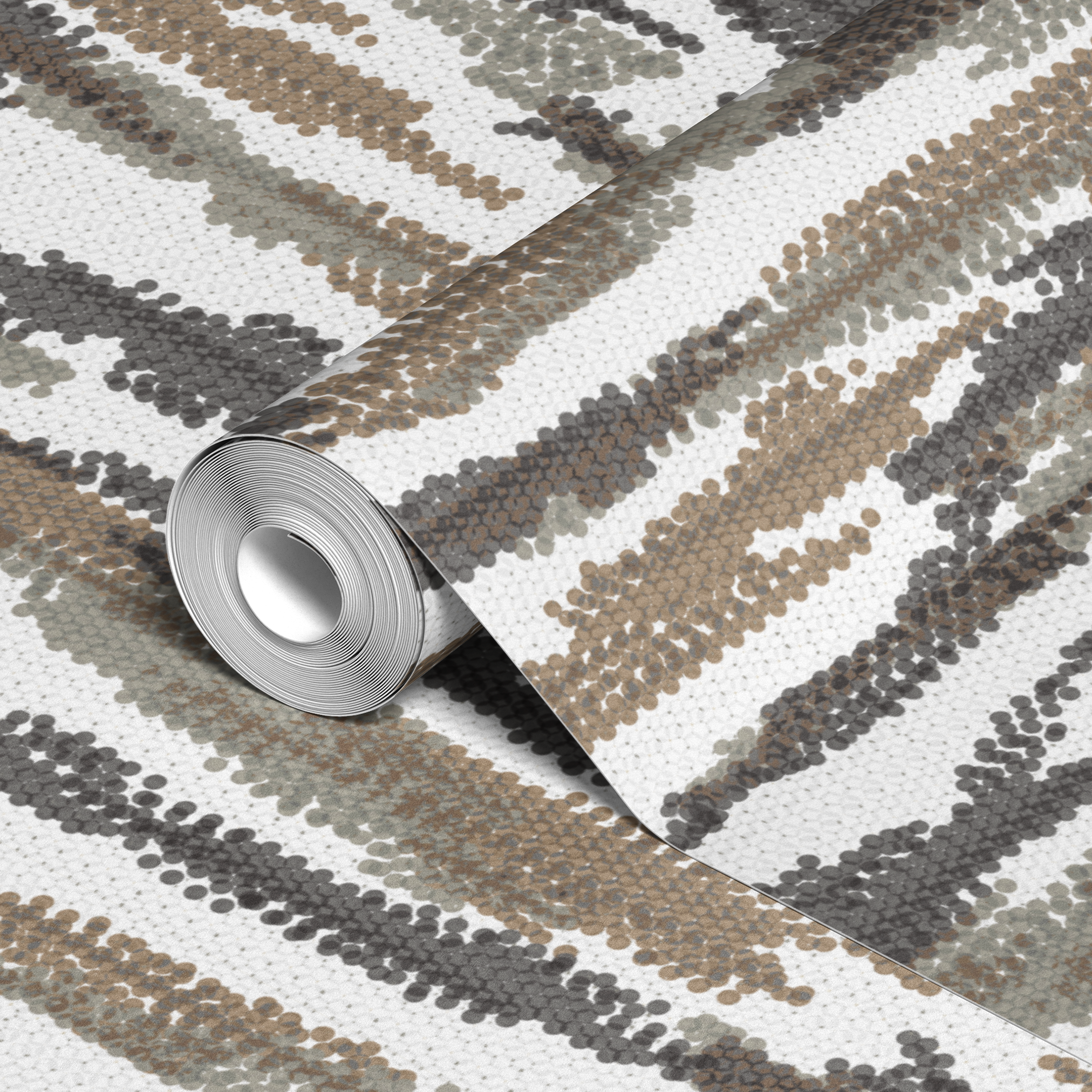 wallpaper roll closeup mockup