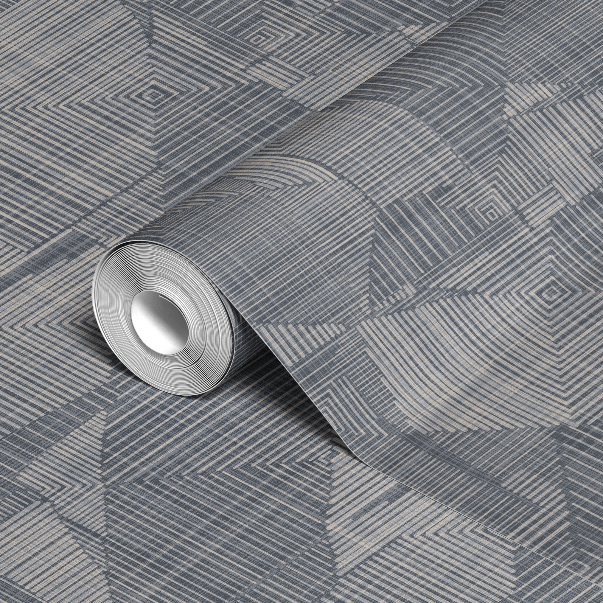 wallpaper roll closeup mockup