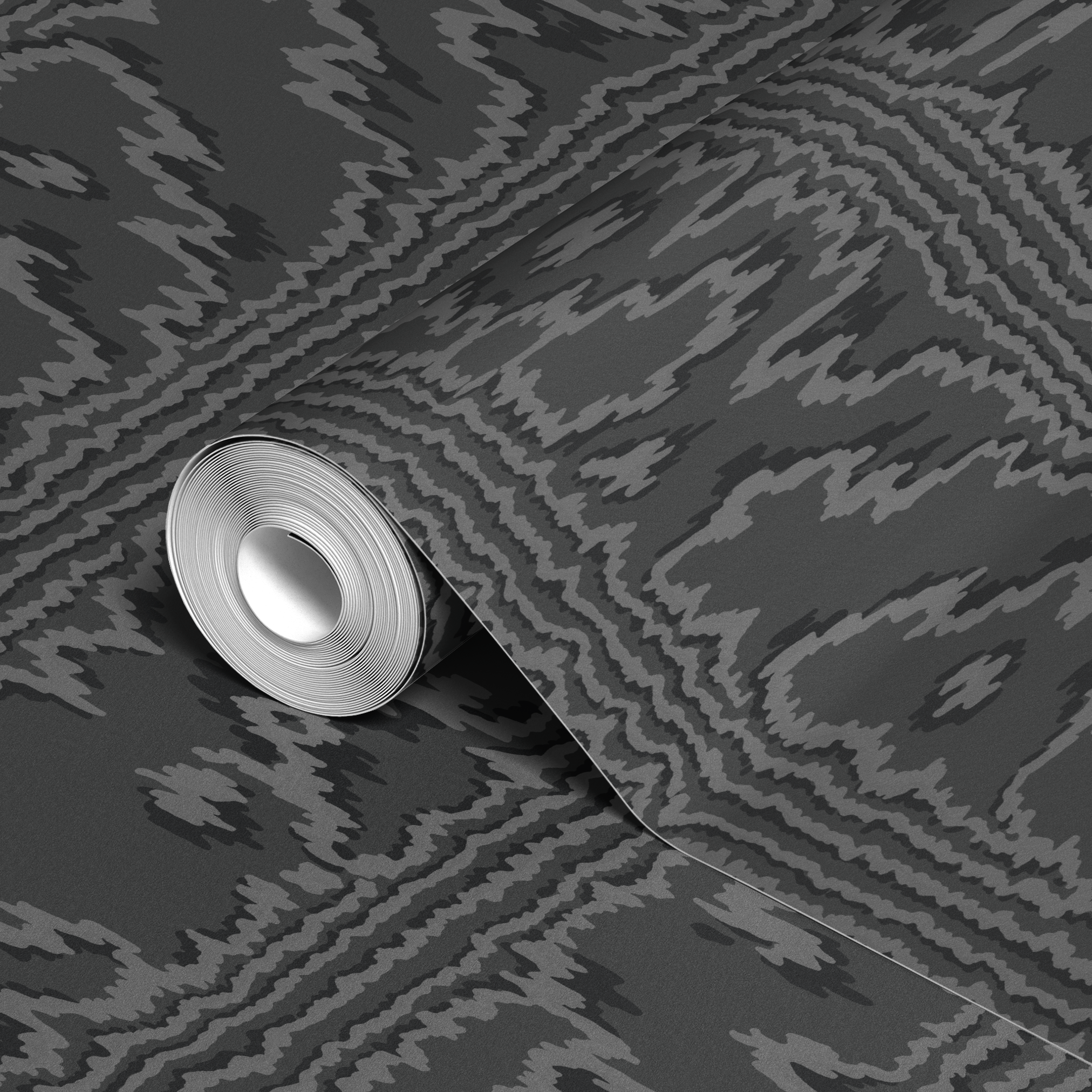 wallpaper roll closeup mockup