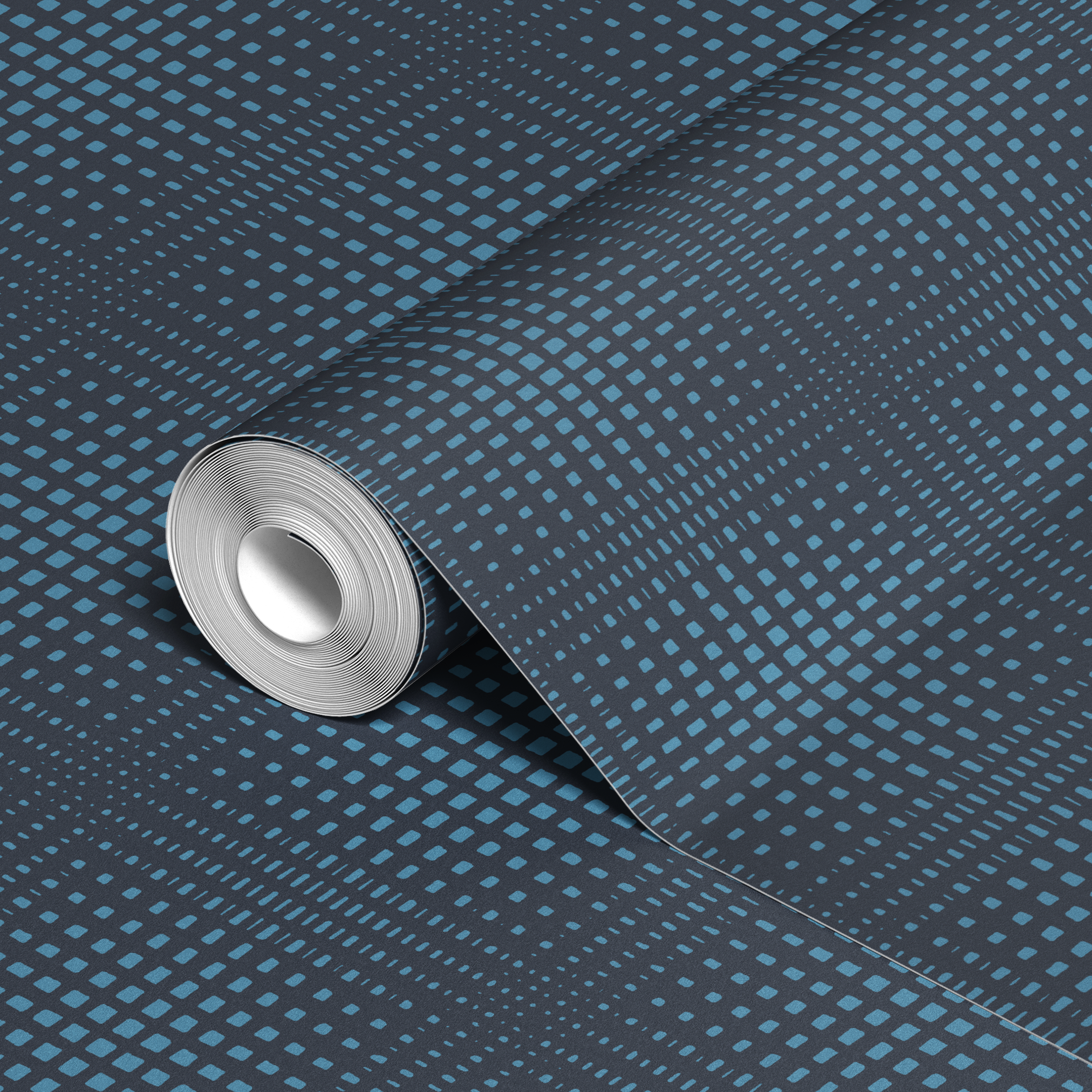 wallpaper roll closeup mockup