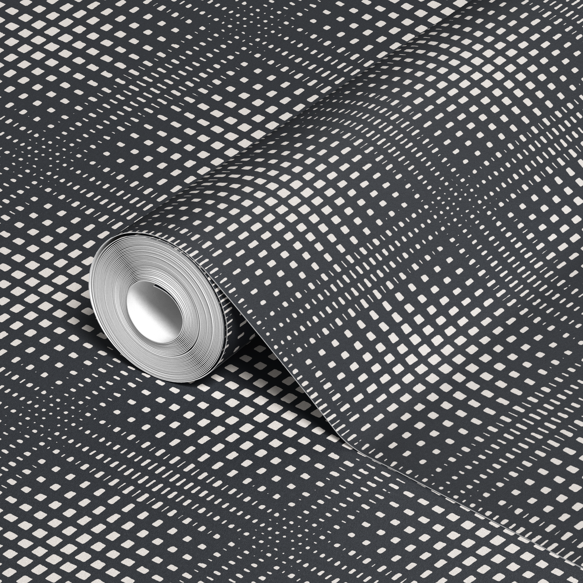 wallpaper roll closeup mockup