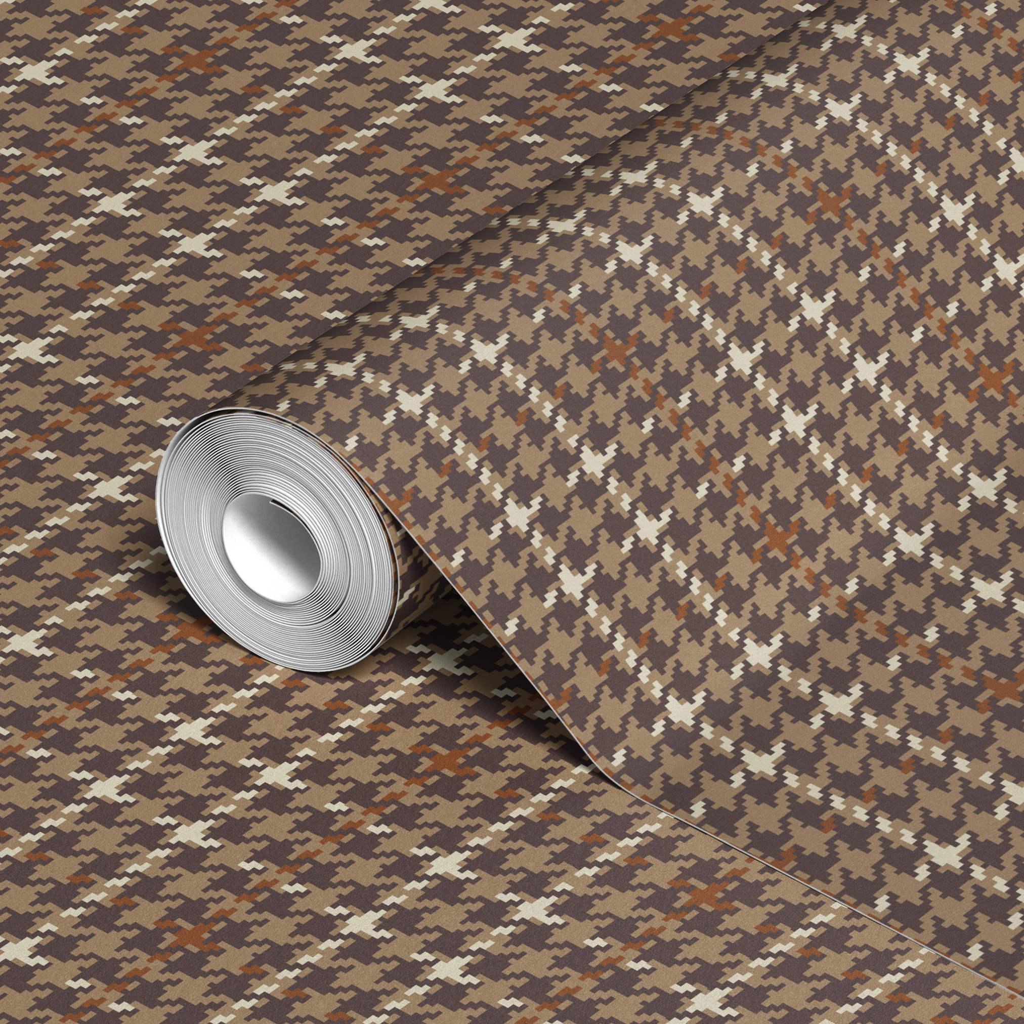 wallpaper roll closeup mockup