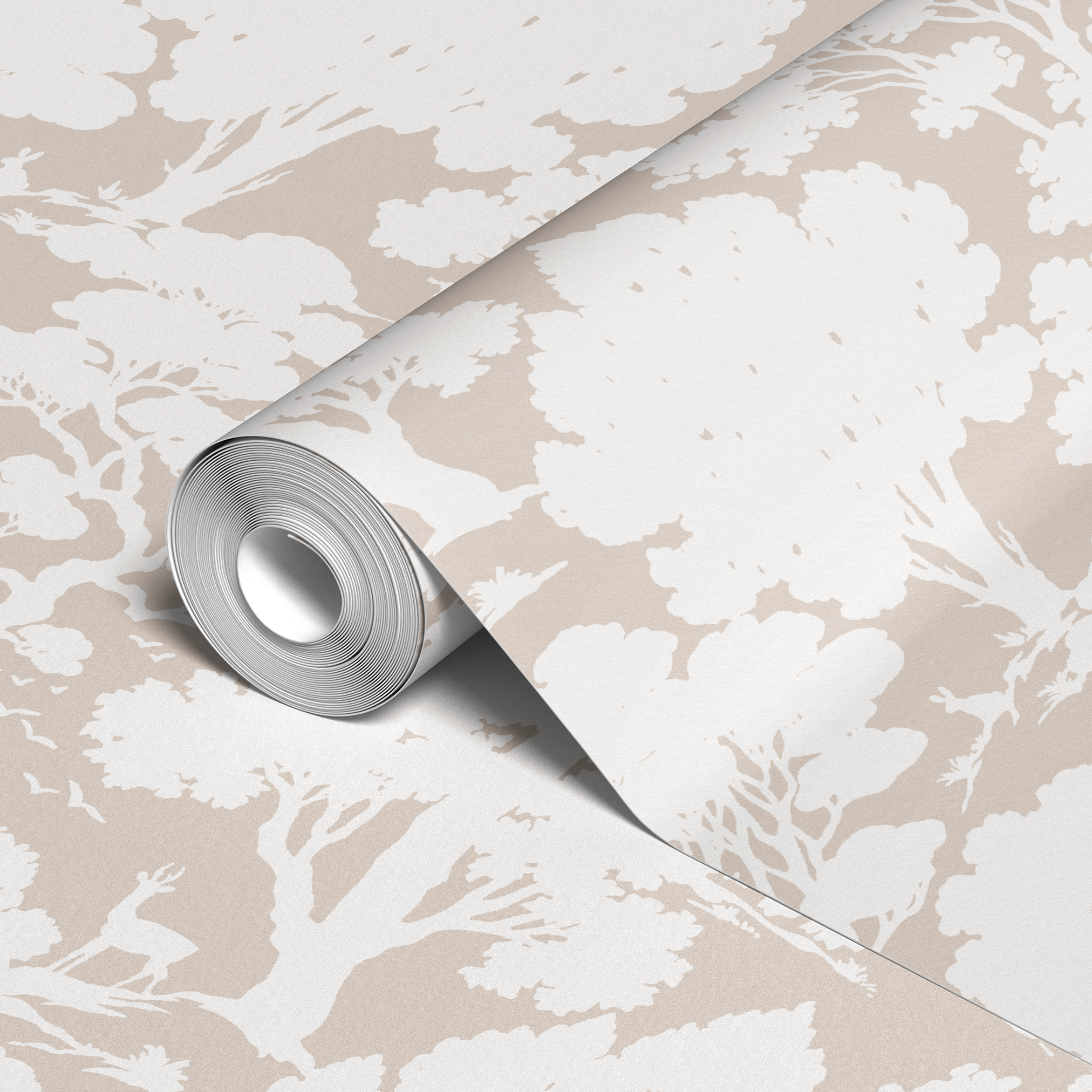 wallpaper roll closeup mockup