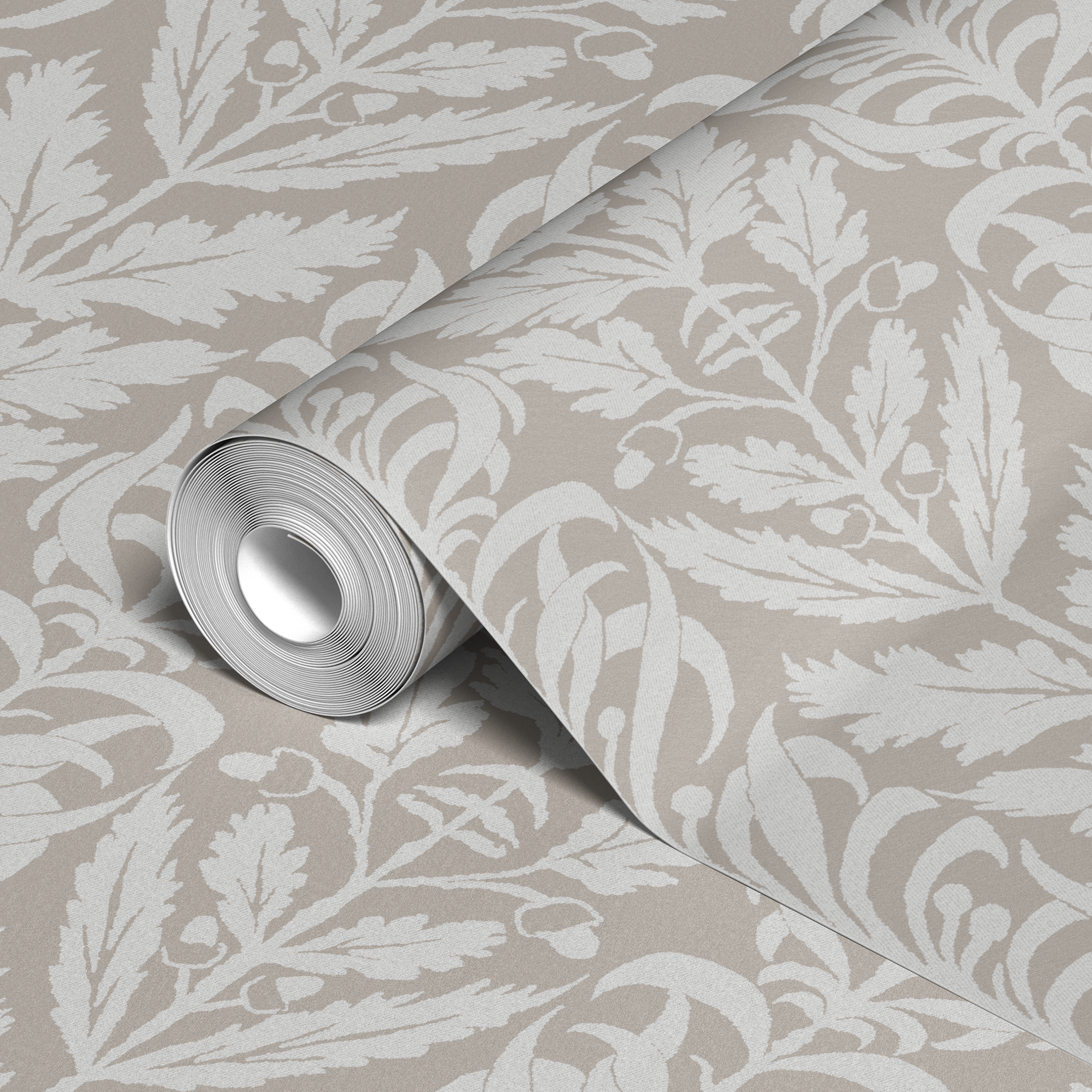 wallpaper roll closeup mockup