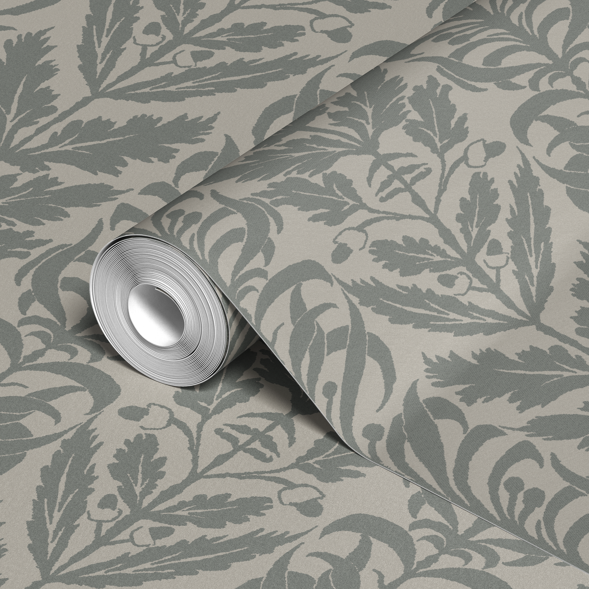 wallpaper roll closeup mockup