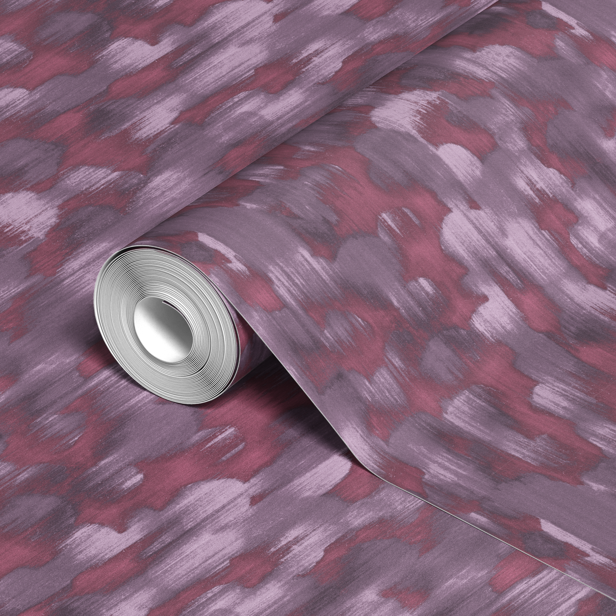 wallpaper roll closeup mockup