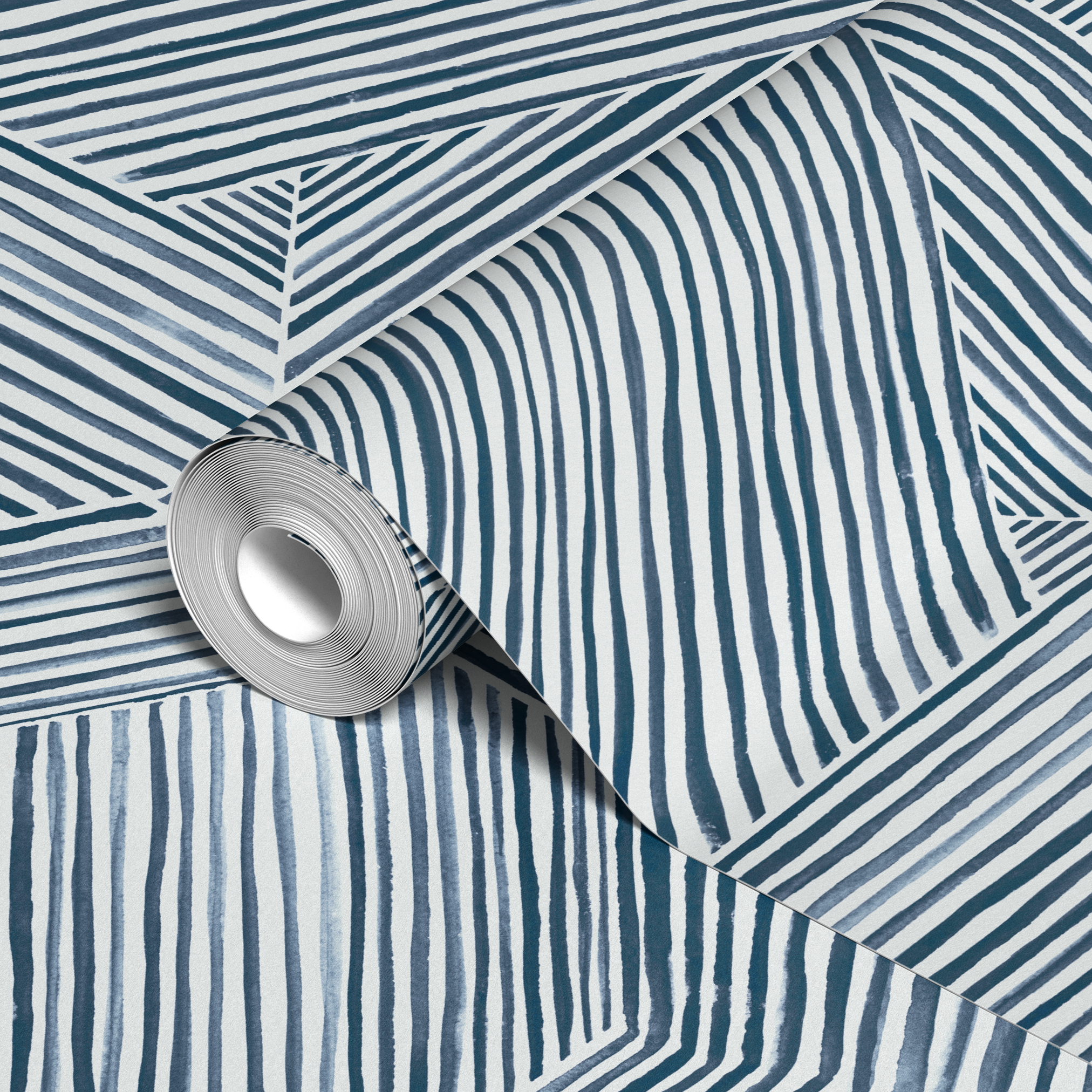 wallpaper roll closeup mockup