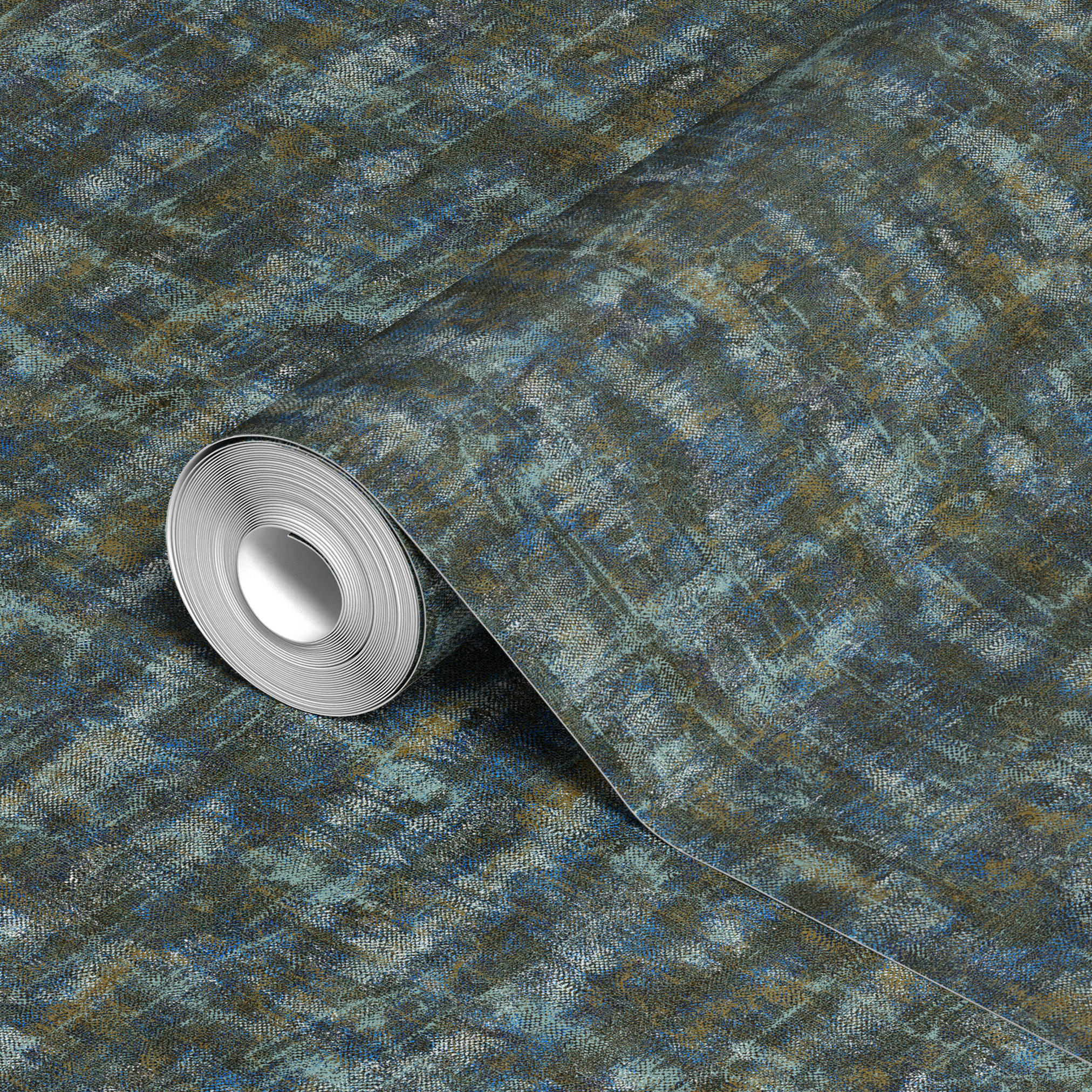 wallpaper roll closeup mockup