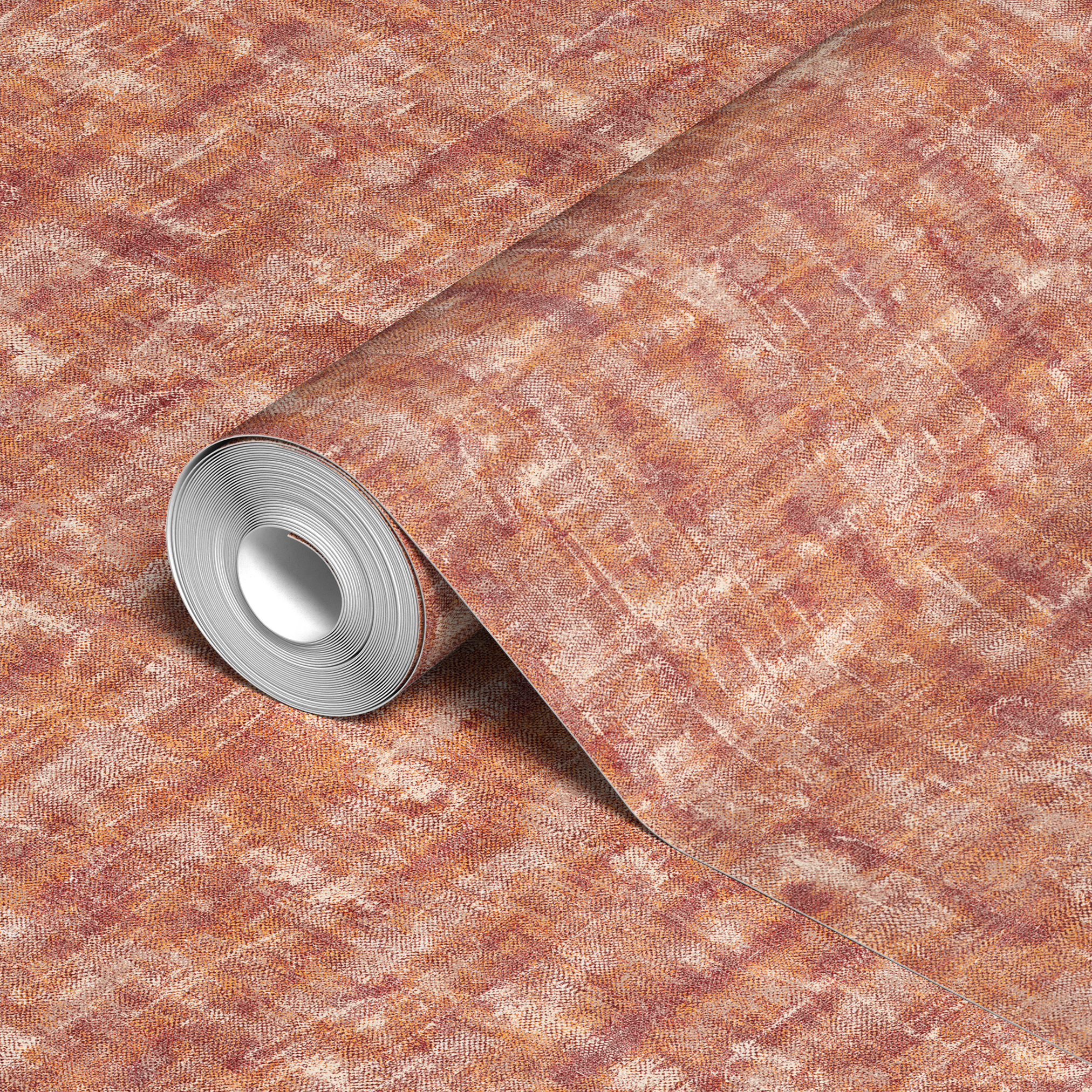 wallpaper roll closeup mockup