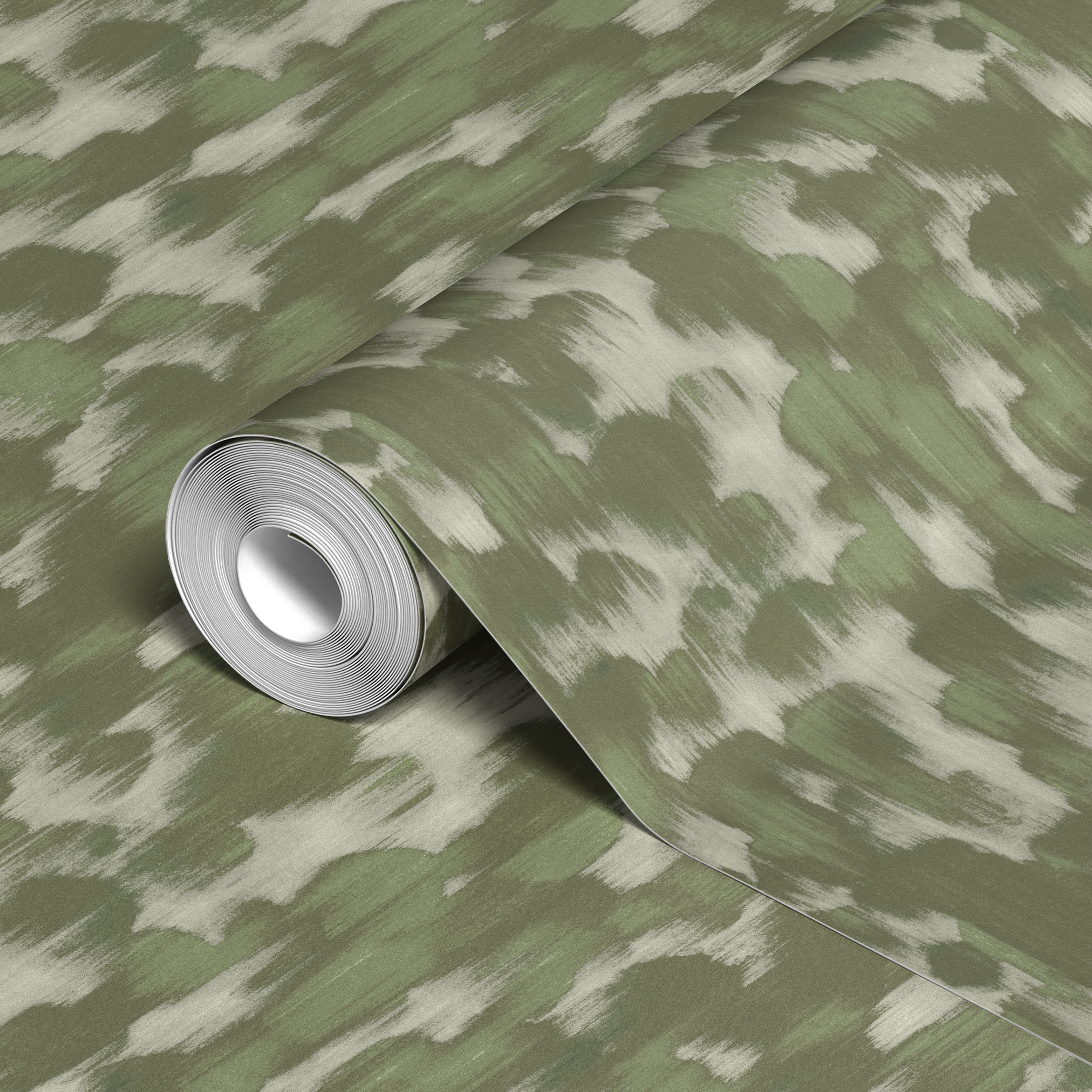 wallpaper roll closeup mockup