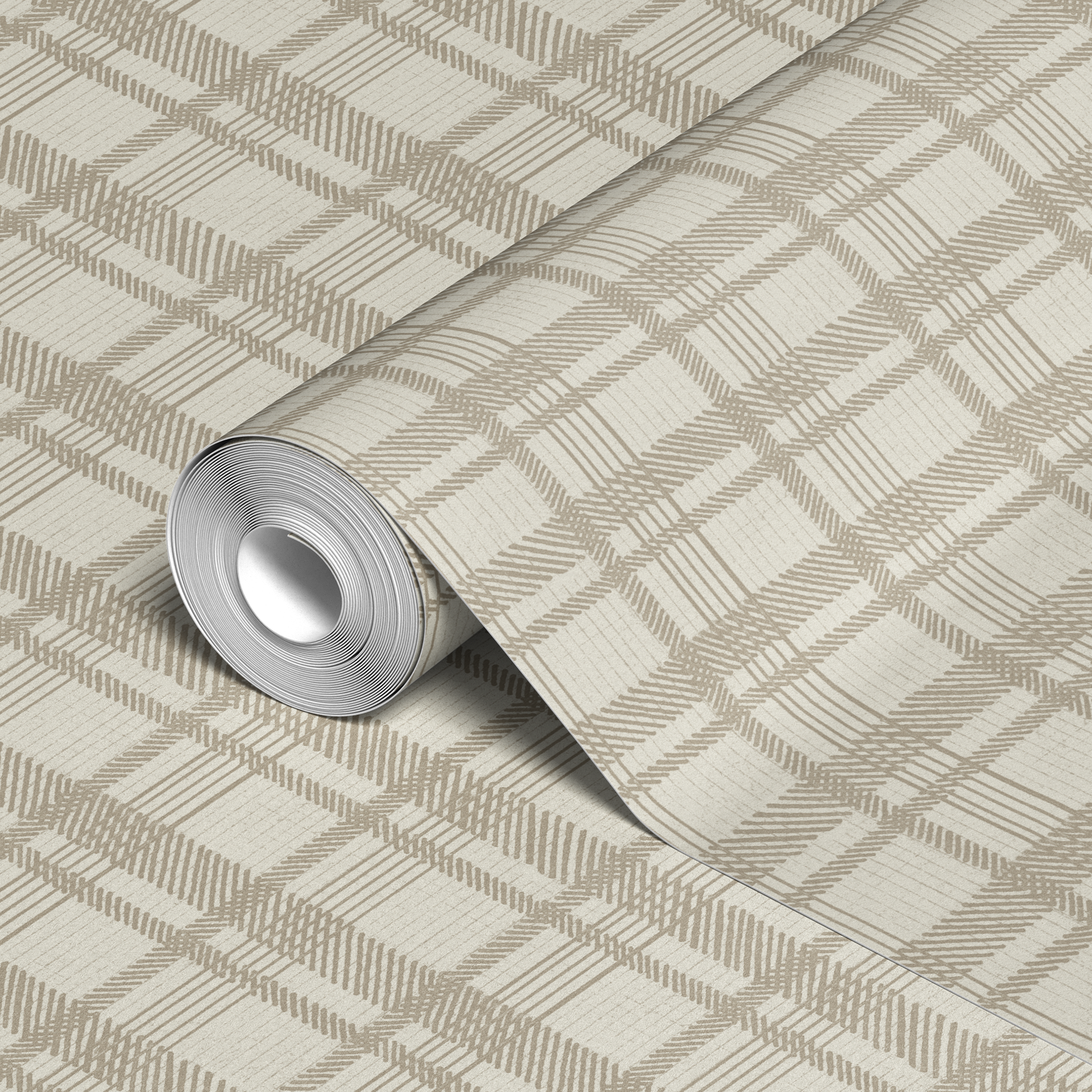 wallpaper roll closeup mockup