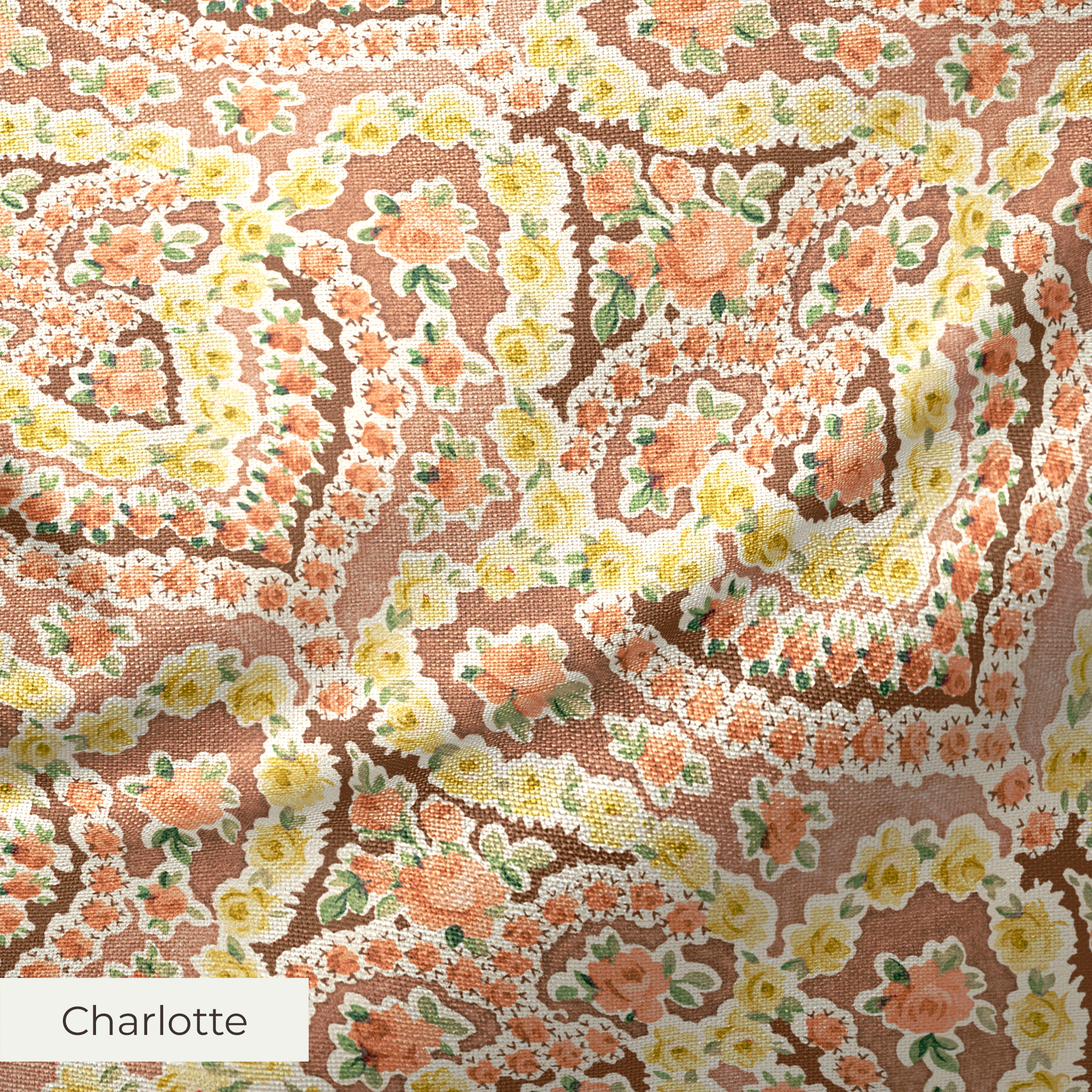 Rosalie - Bacon Jam Fabric