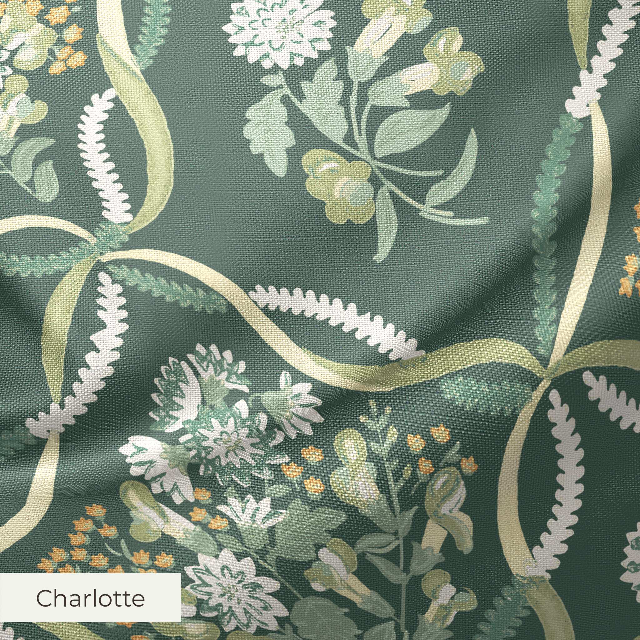 Benton - Duck Green Fabric