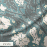 Mila - Bleu Nattier Fabric