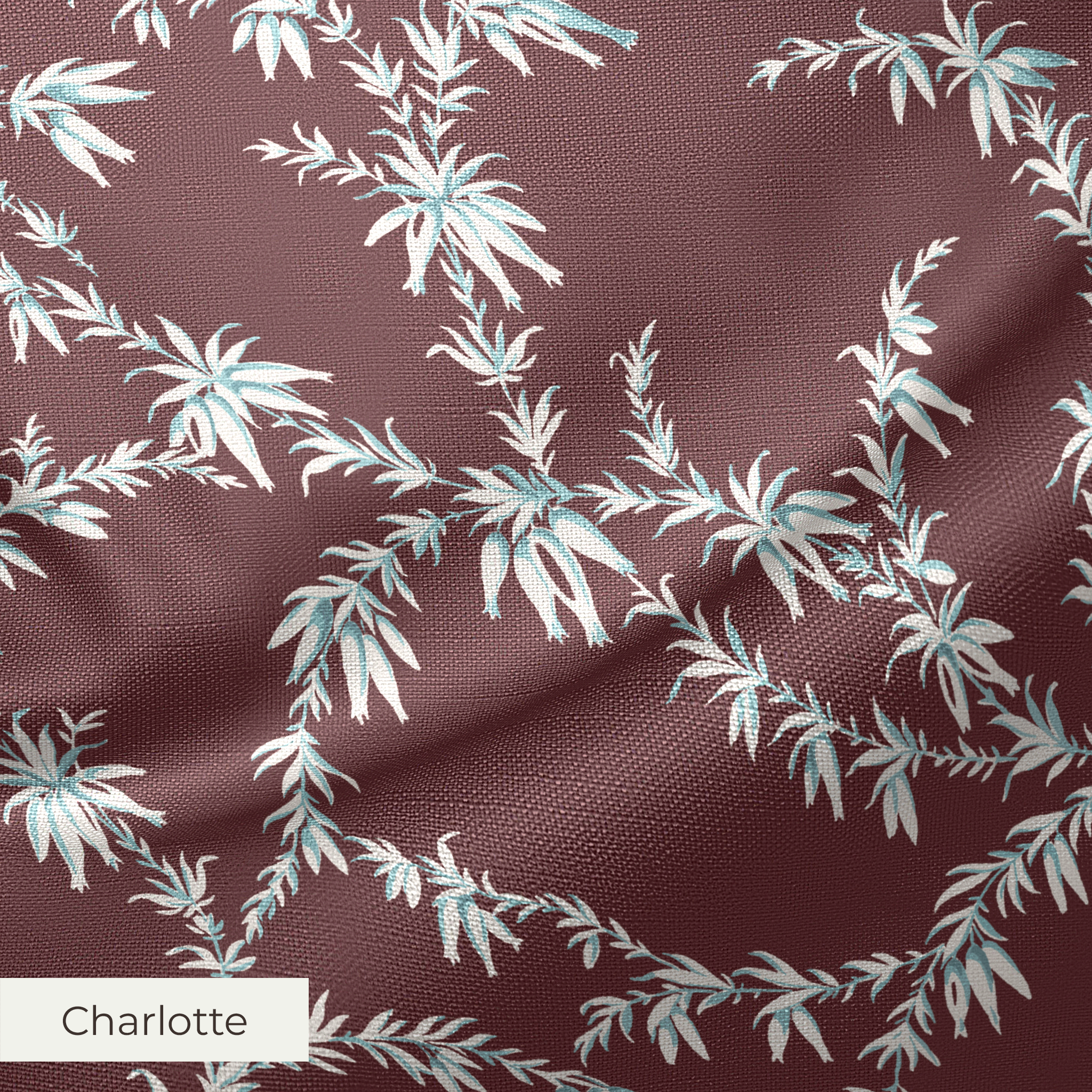 Zelie - Singed Red Fabric