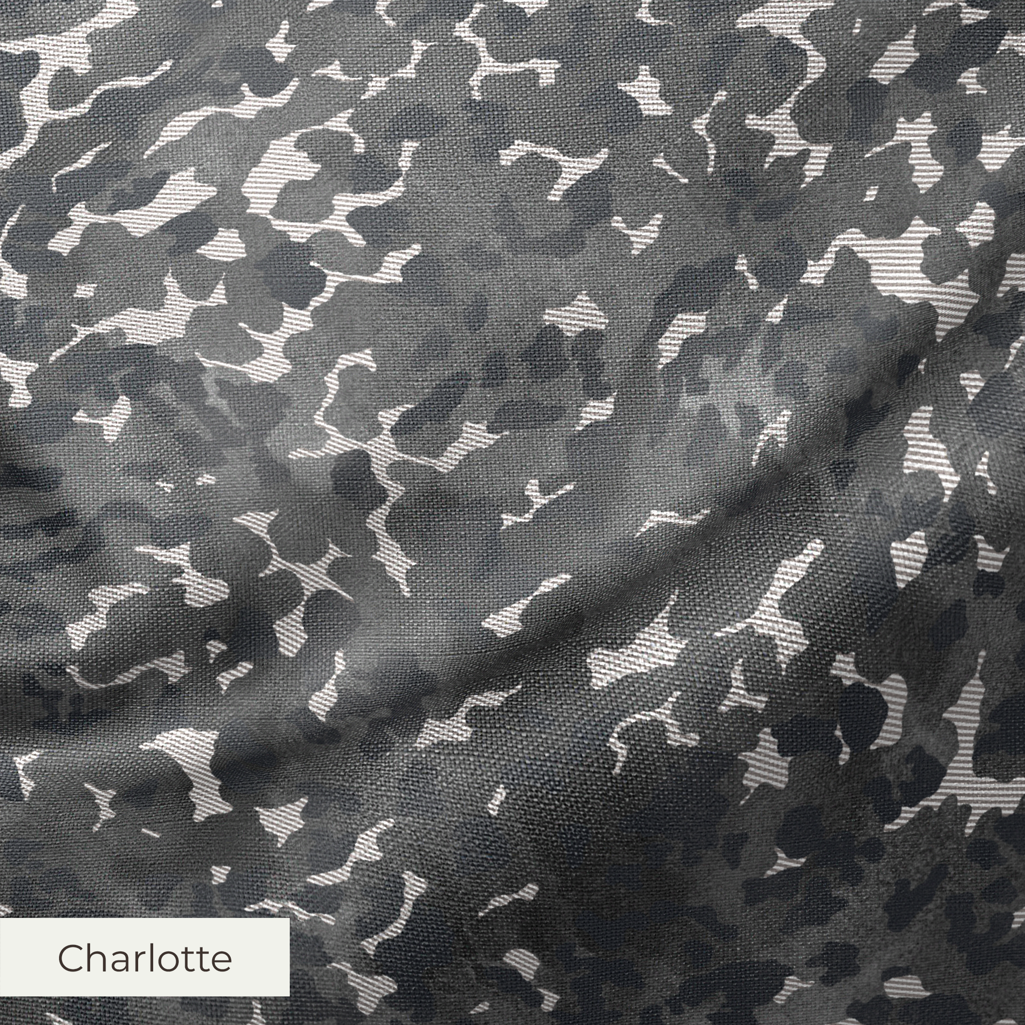 Prundis - Ebony Fabric