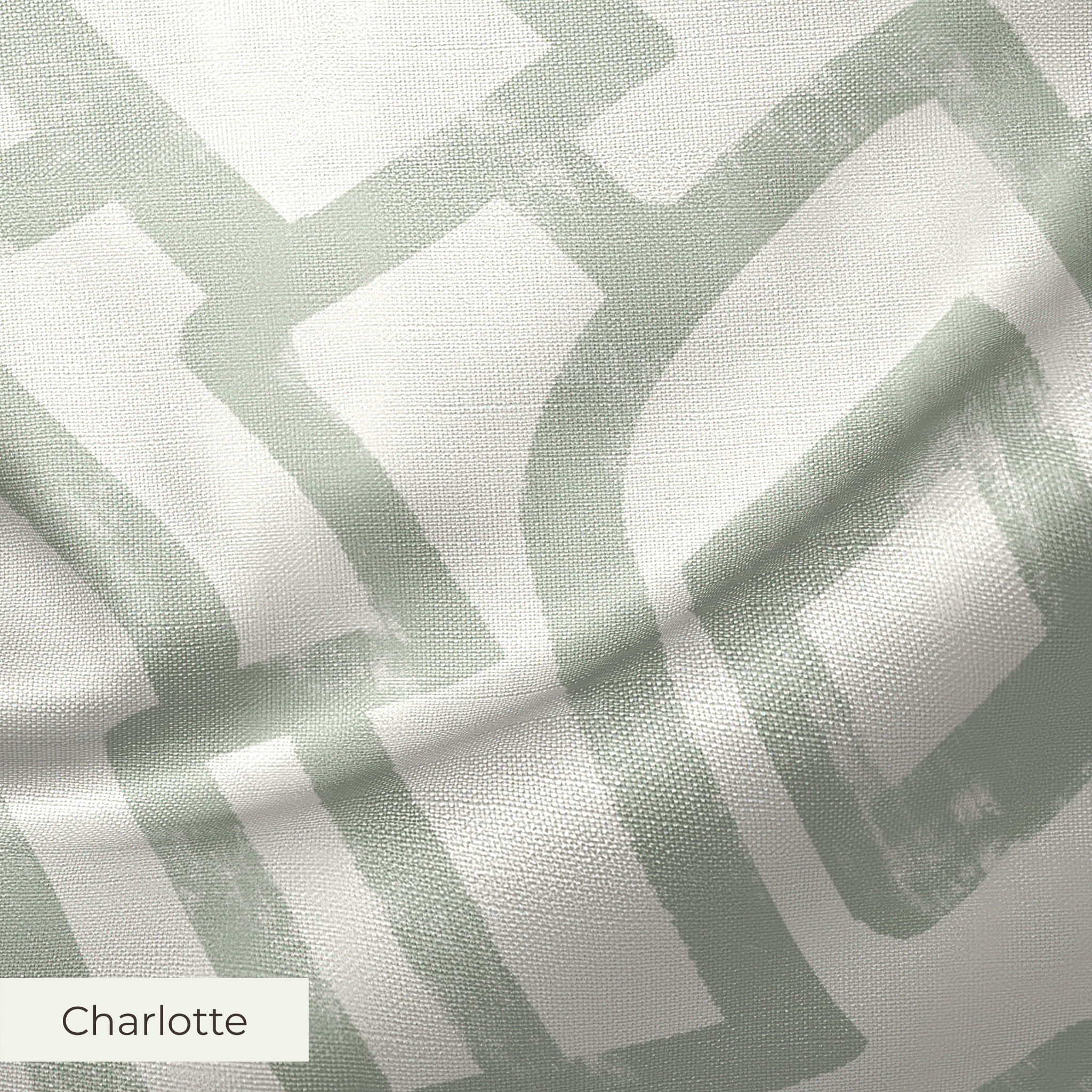 Abstract geometric pattern of interlocking gray rectangular shapes on beige background