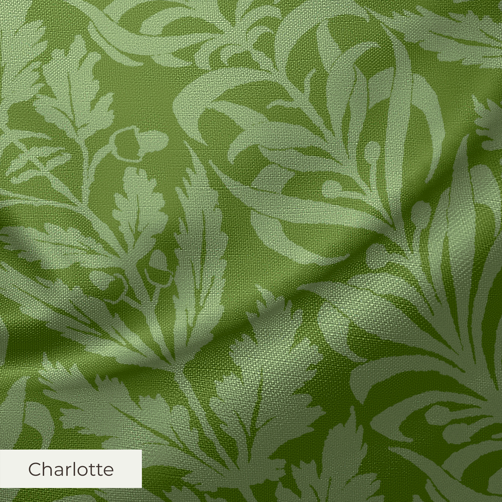 Bellota - Croton Green Fabric
