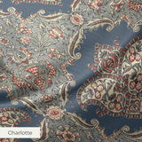 Nanette - Bowery Blue Fabric