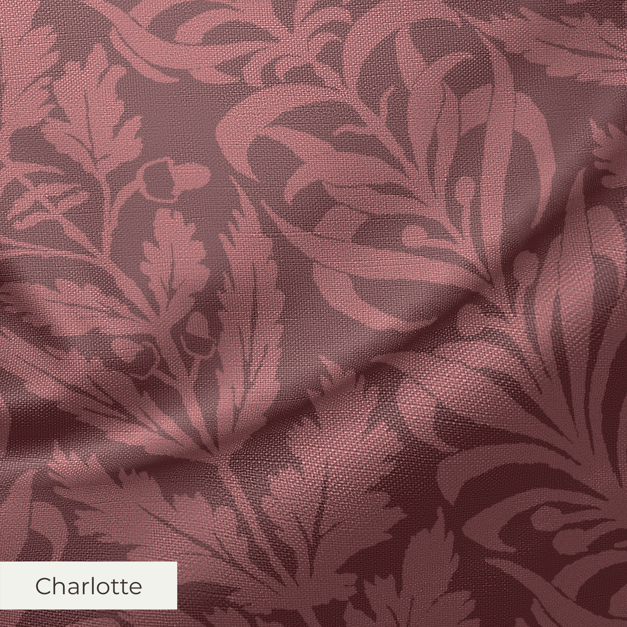 Bellota - Singed Red Fabric