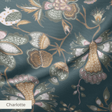 Jara - Ottanio Blue Fabric