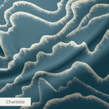 Papyrifera - Bowery Blue Fabric