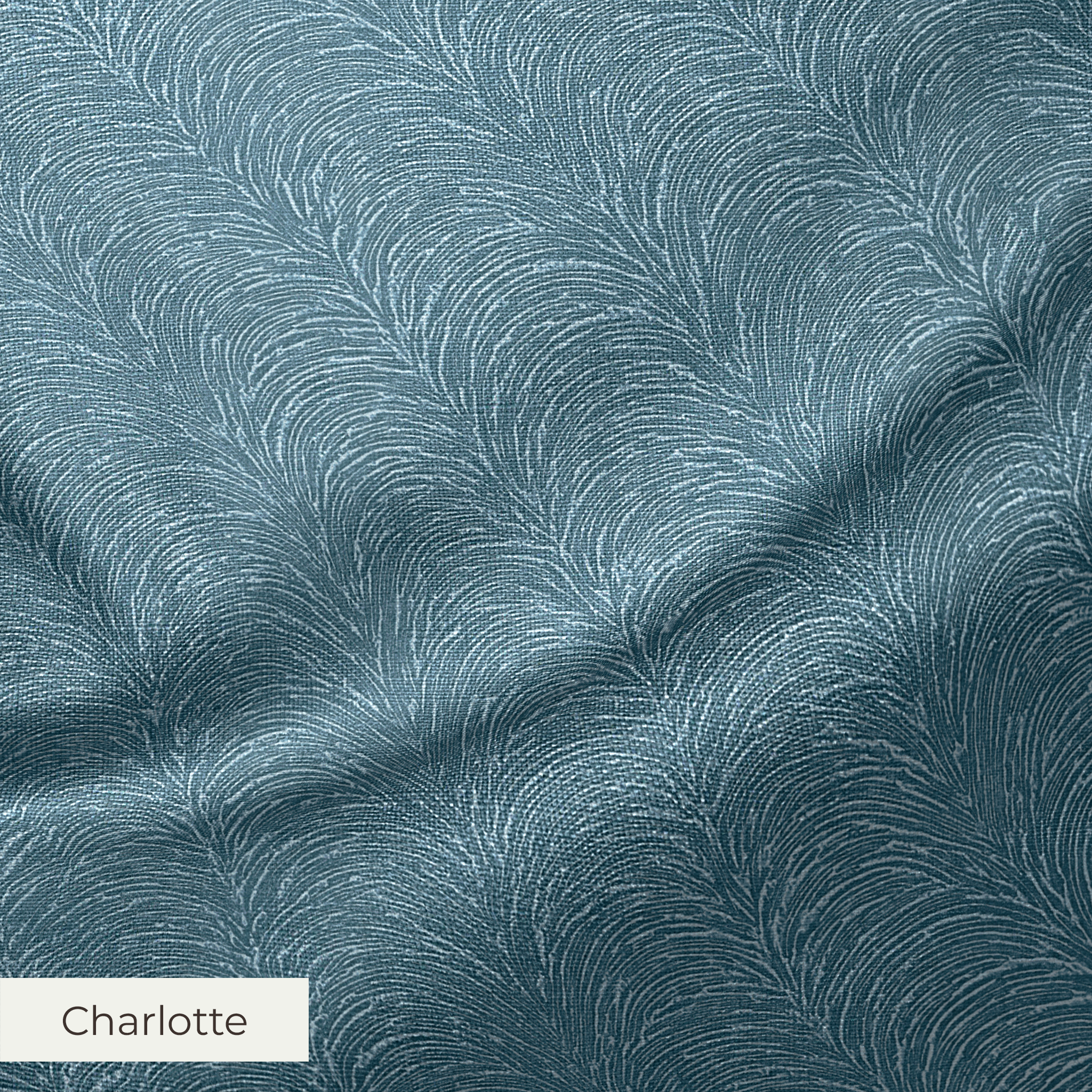 Greta - Bowery Blue Fabric