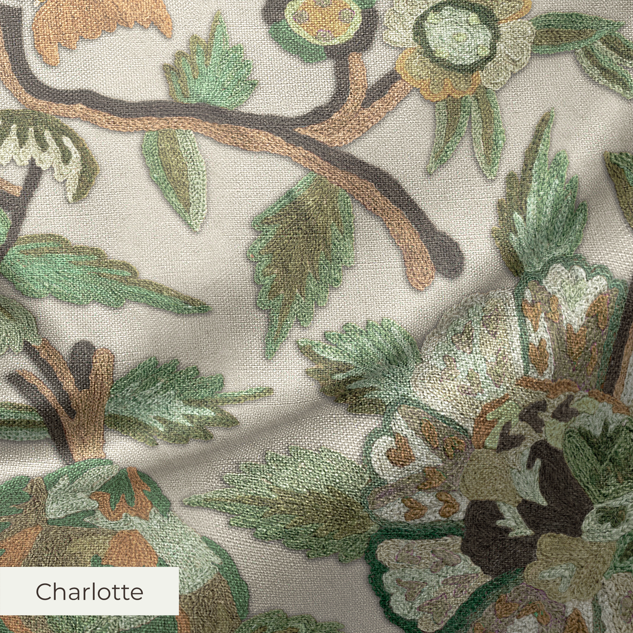 Cheverny - Hemlock Fabric