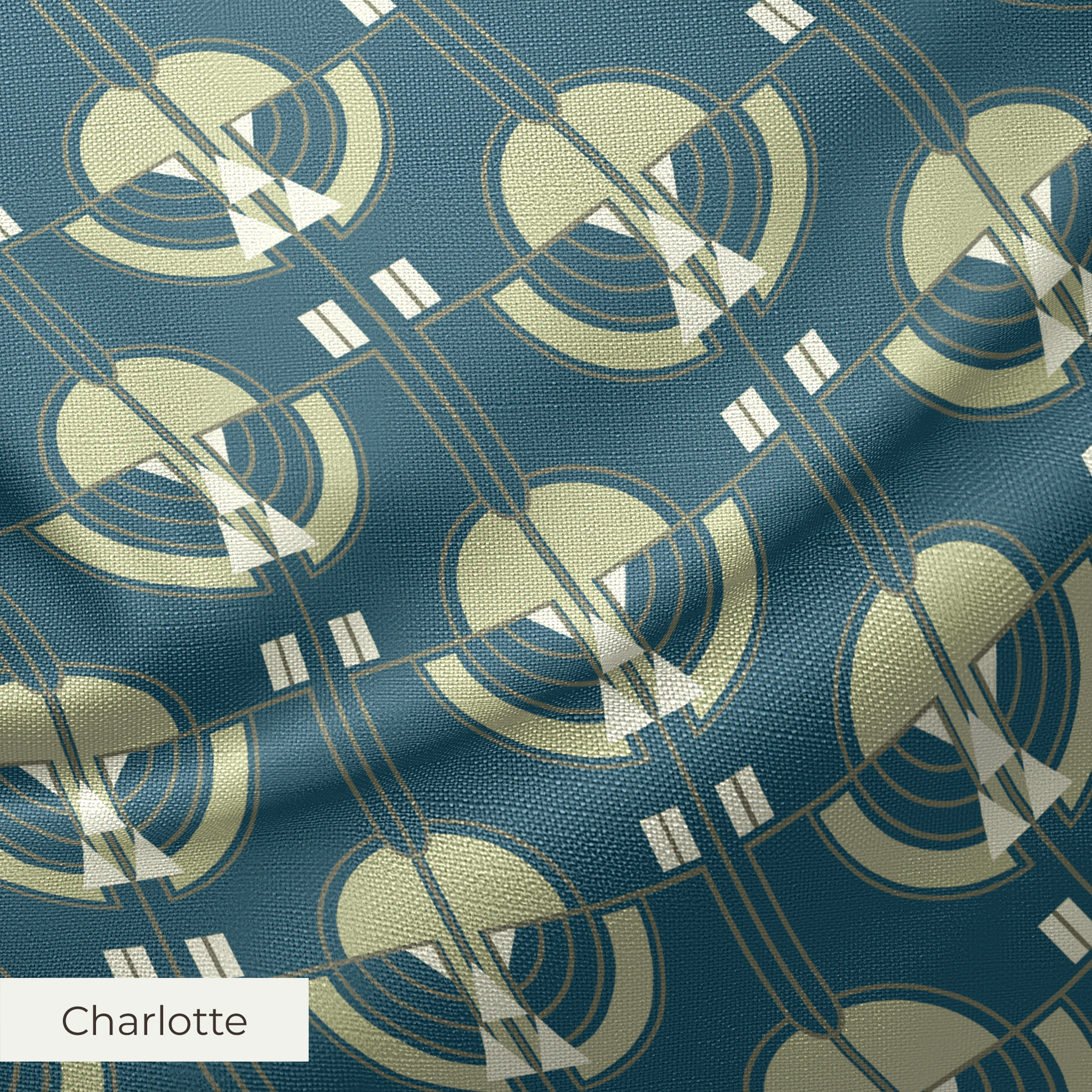 Carraway - Bowery Blue Fabric