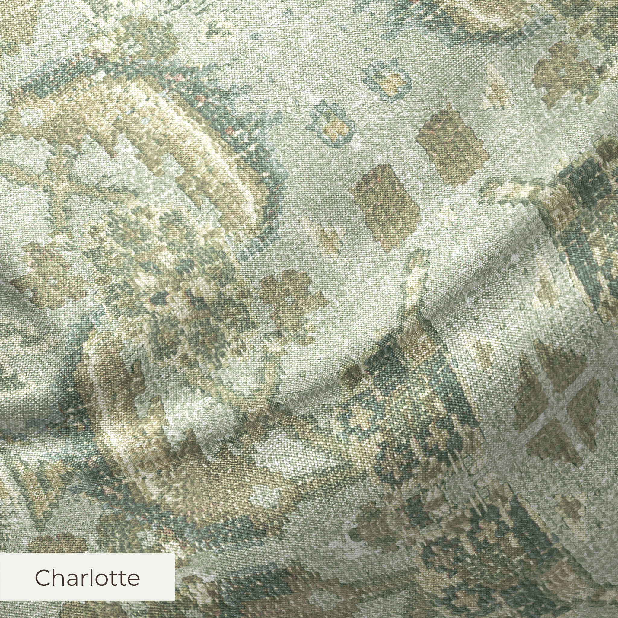 Hudson Rug - Sage Fabric