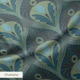 Plumera - Mercer Blue Fabric